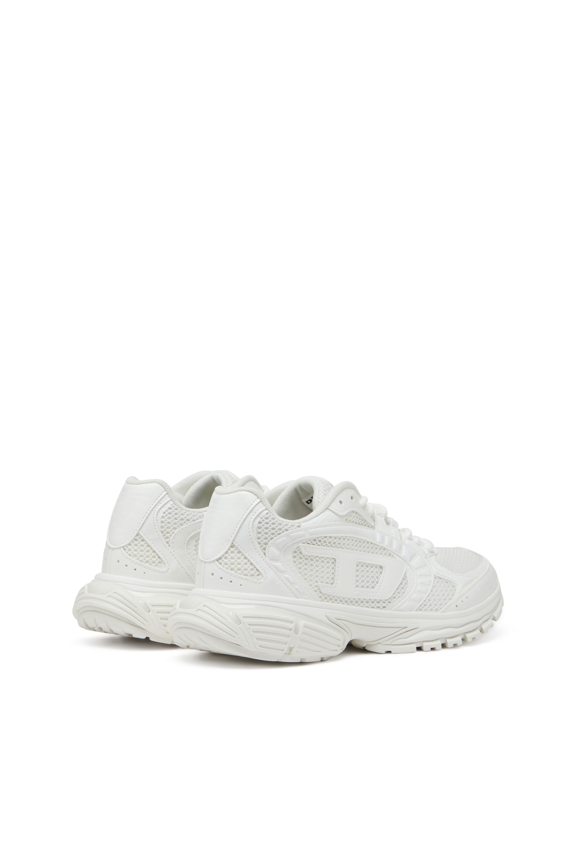 Diesel - S-PRO-V-DENSE LOW, Deportivas de malla con logotipo Oval D Hombre in Blanco - 3