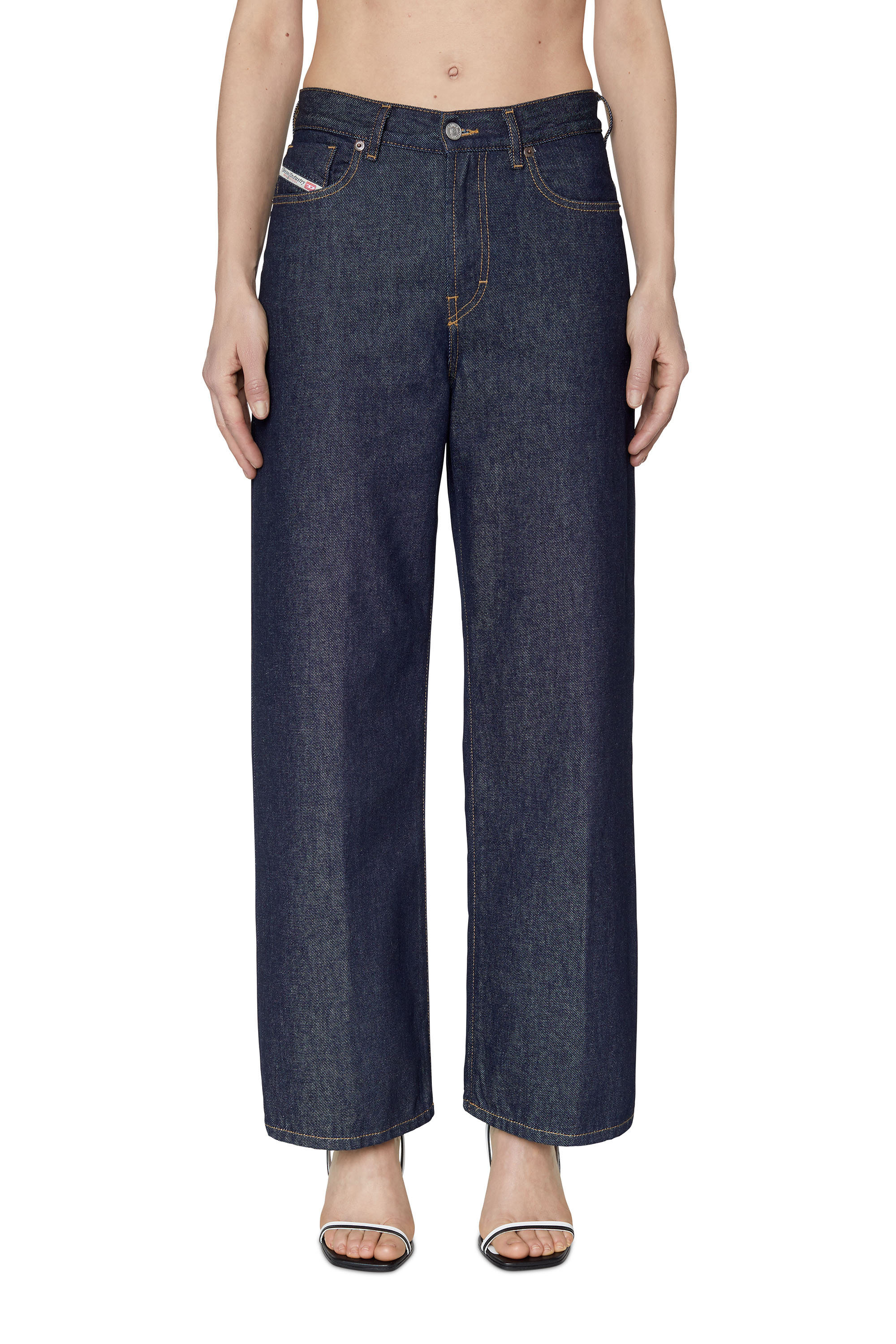 Diesel - Bootcut and Flare Jeans 2000 Widee Z9C02, Azul Oscuro - Image 2
