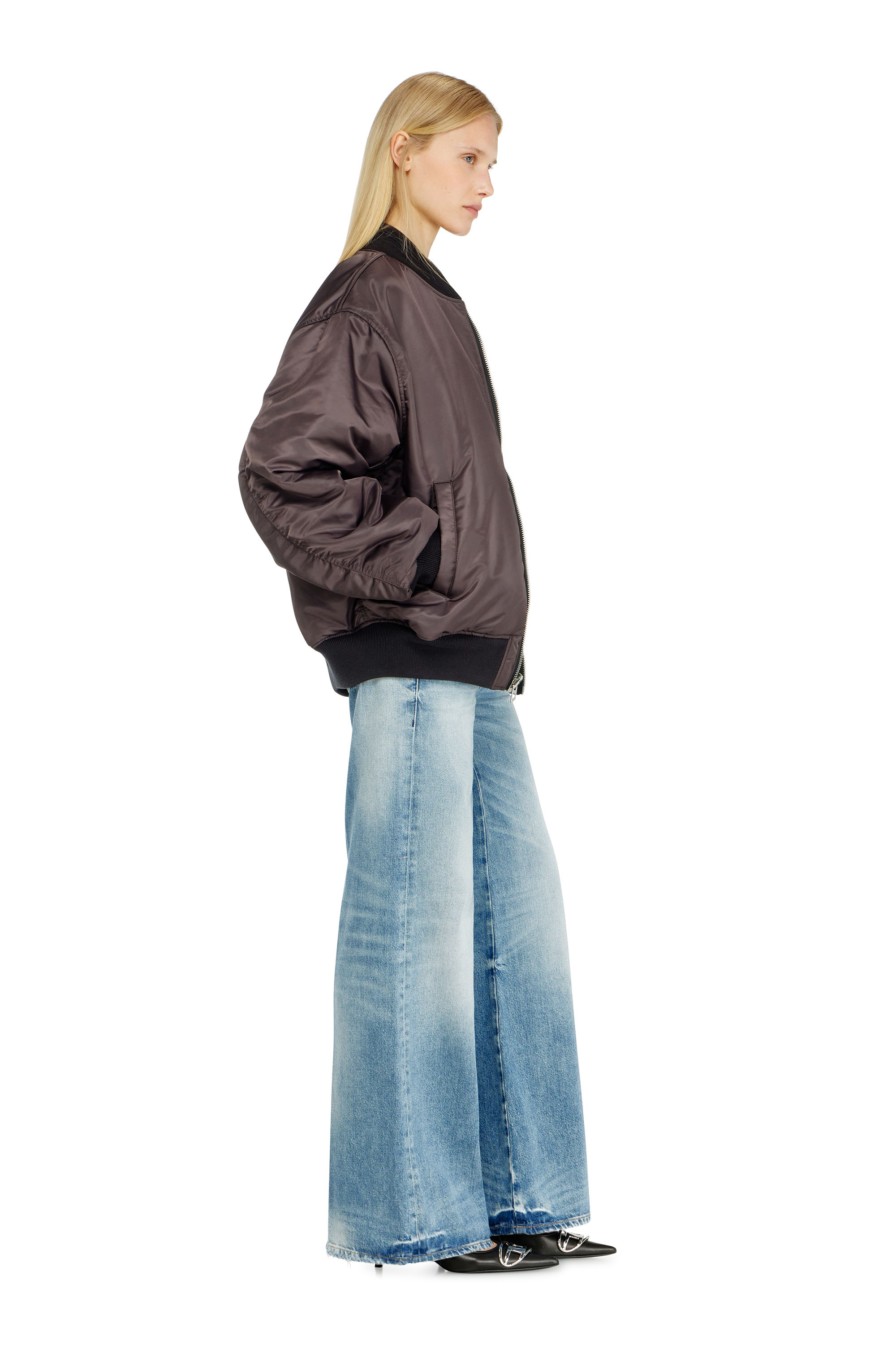 Diesel - Flare Jeans 1978 D-Akemi 09M07 Mujer, Azul Claro - 2