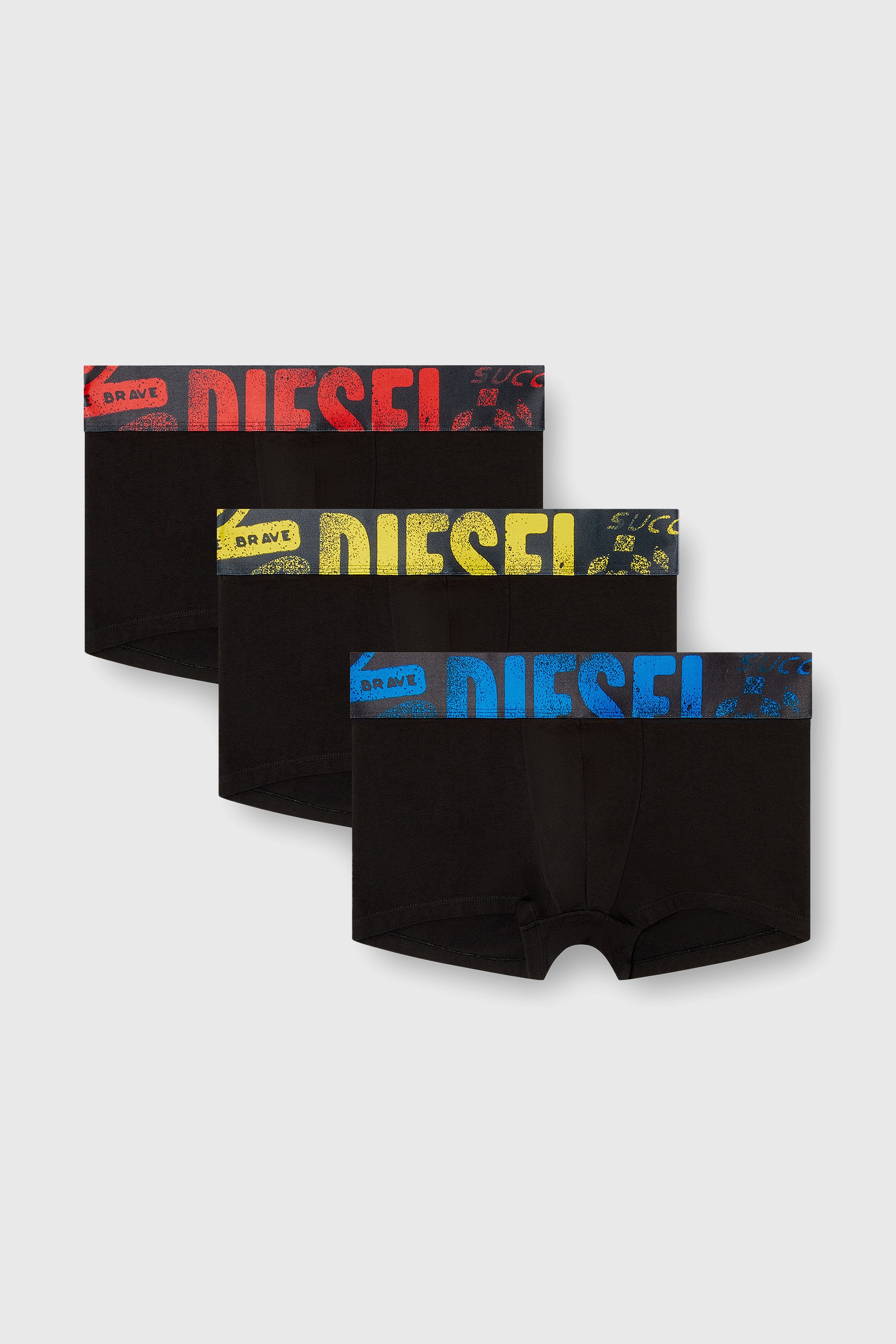 Diesel - UMBX-DAMIENTHREEPACK-5.5EL, Paquete de tres calzoncillos con logo multicolor Hombre in Multicolor - 2
