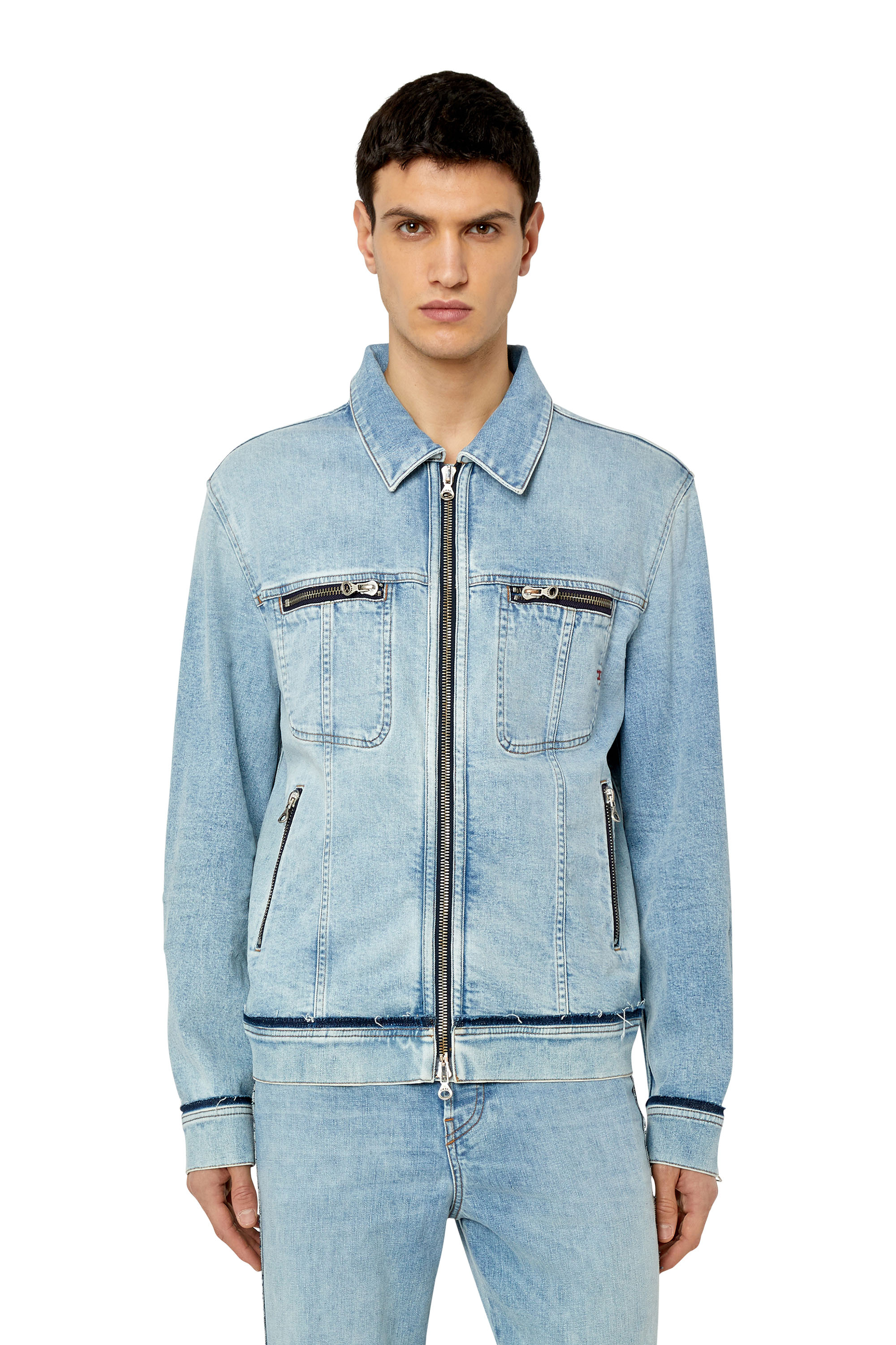 Diesel - D-BARCY-RE, Azul Claro - Image 1