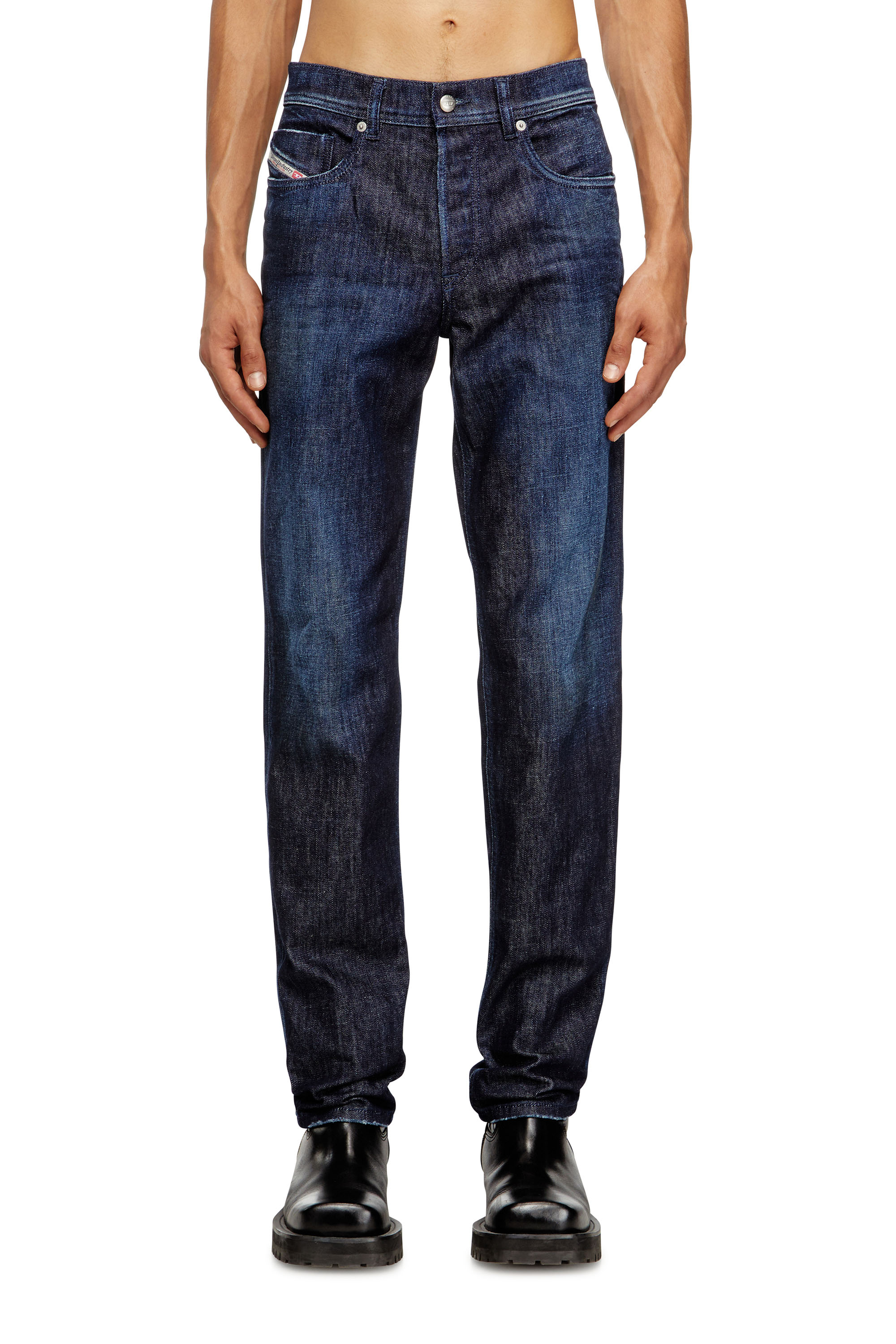 Diesel - Regular Jeans 2023 D-Finitive 09M19 Hombre, Azul Oscuro - 3