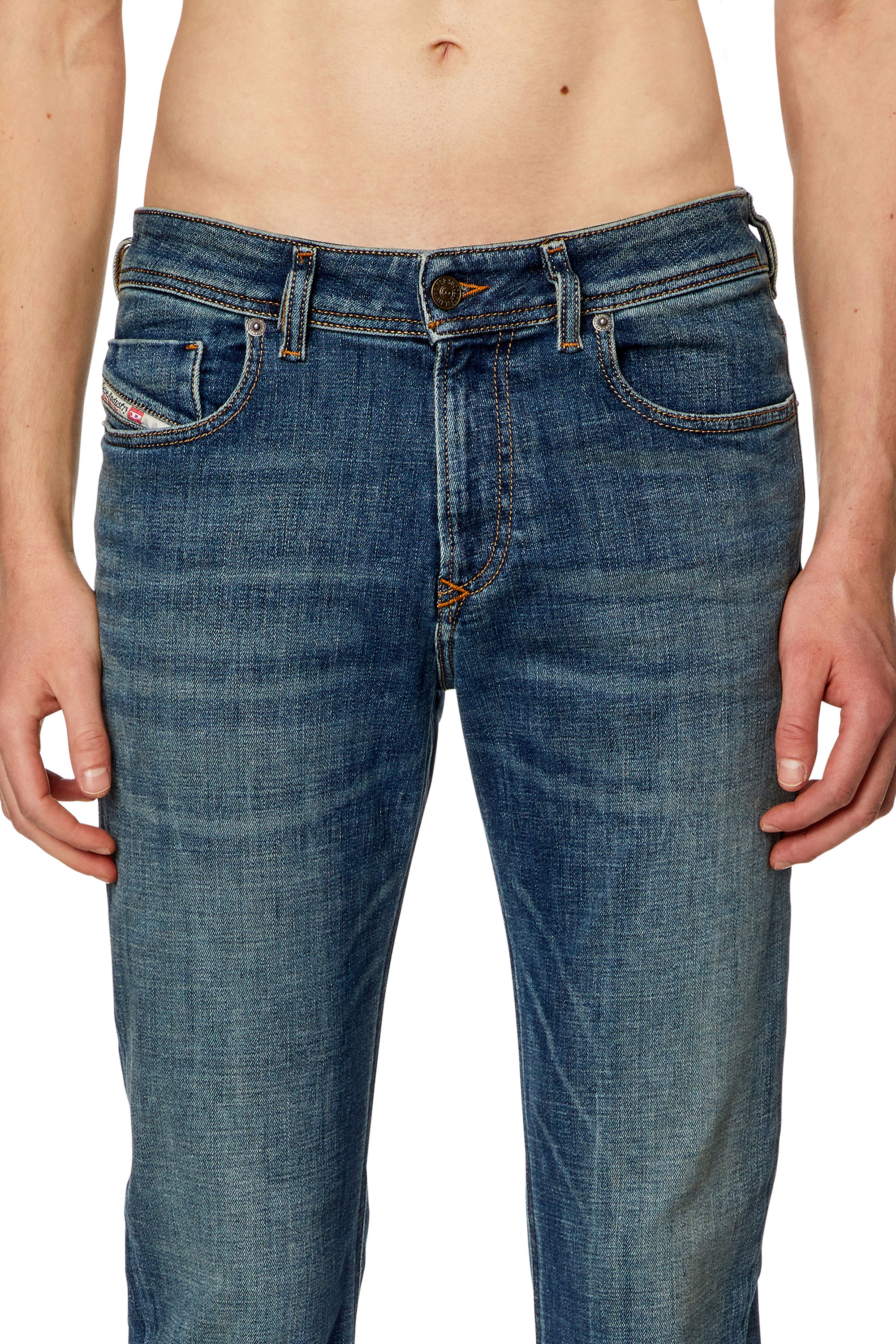 Skinny Jeans 1979 Sleenker 09H67, Azul Oscuro Diesel - Skinny Jeans 1979 Sleenker 09H67 Hombre, Azul Oscuro - 5