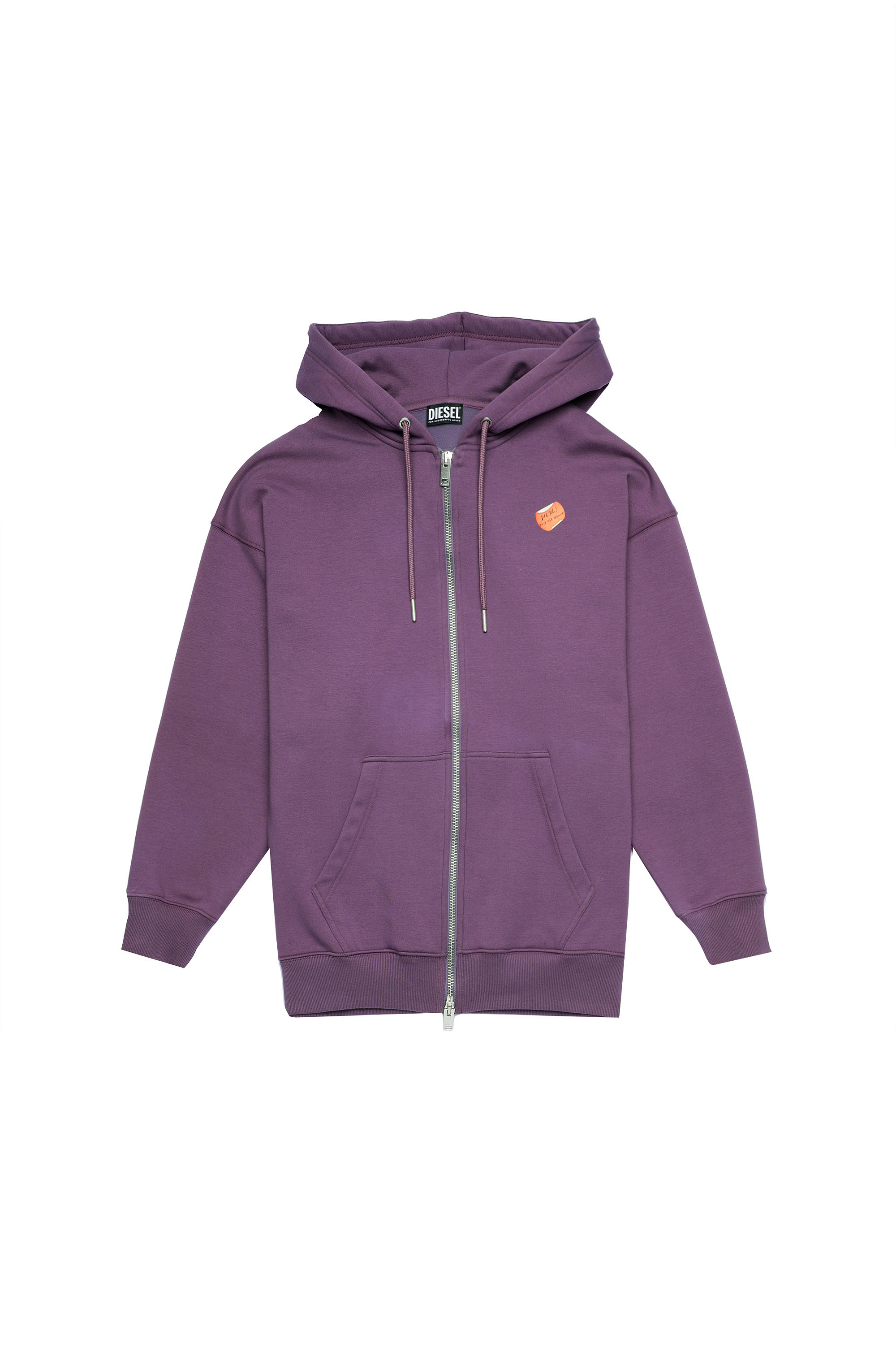 F-GULLY-HOOD-ZIP, Violeta Oscuro - Sudaderas