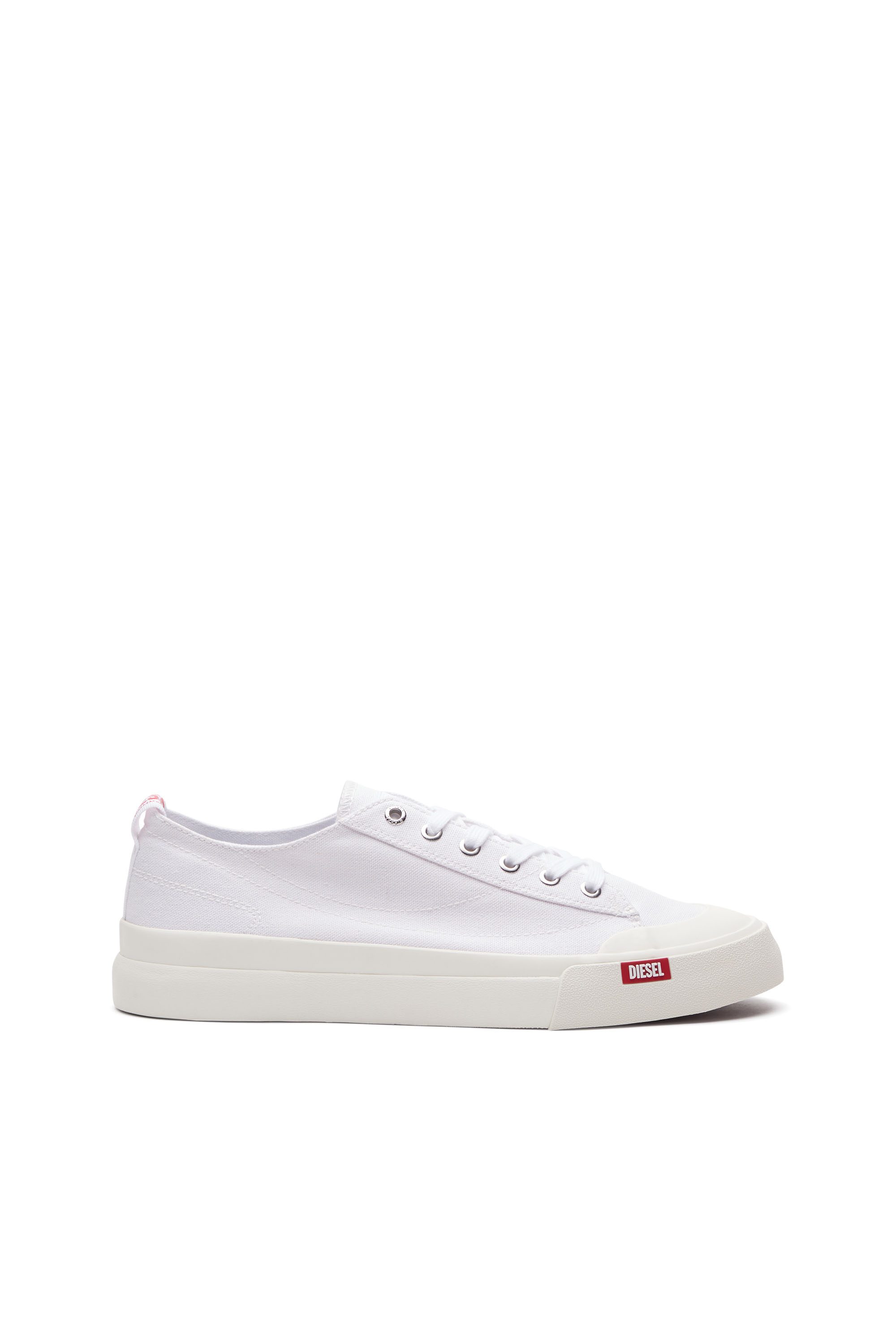 Diesel - S-ATHOS LOW W, S-Athos Low-Deportivas altas de lona Mujer in Blanco - 1