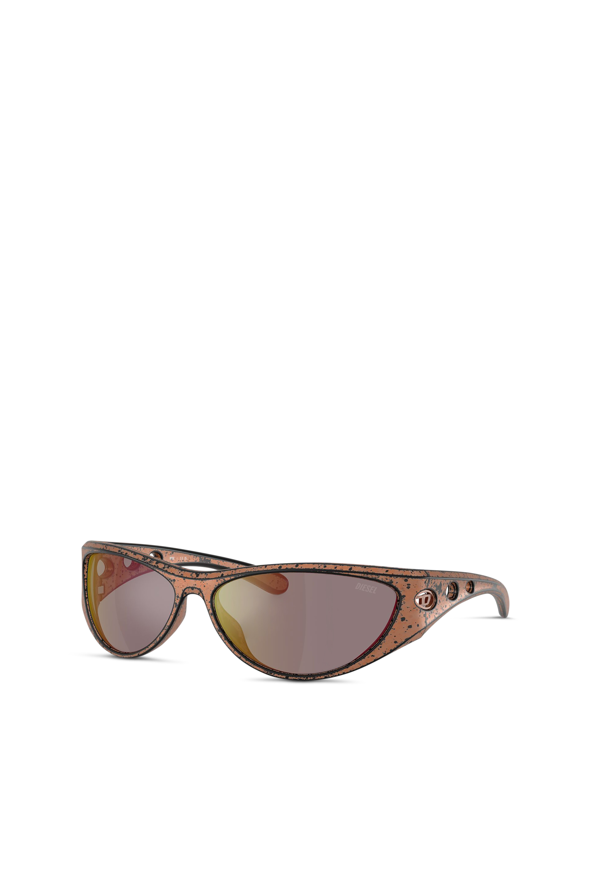 Diesel - 0DL3004U, Gafas de sol estilo cat-eye Unisex in Marrón - 5