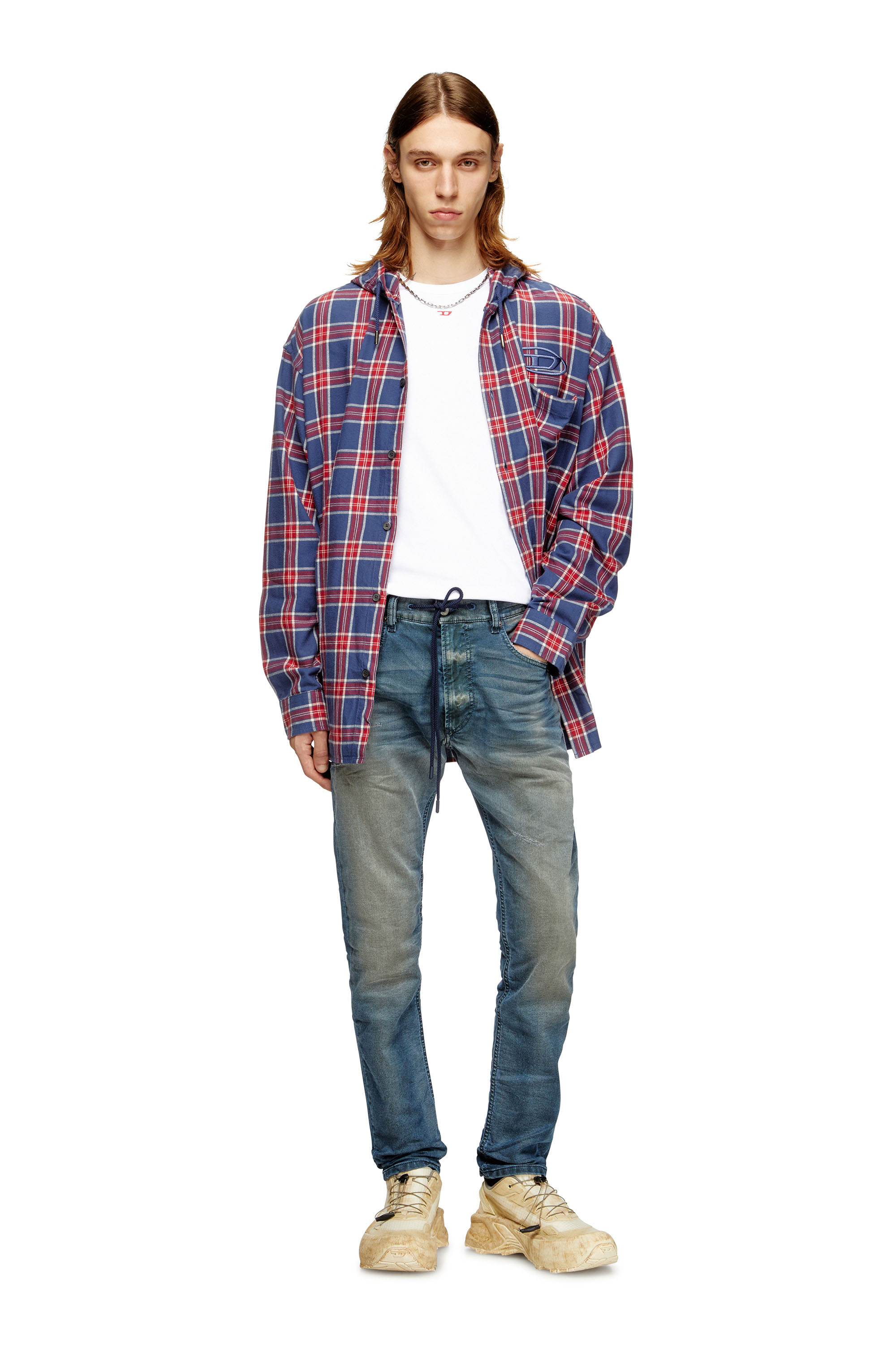 Regular 2032 D-Krooley Joggjeans® 068SC, Azul Oscuro Diesel - Regular 2032 D-Krooley Joggjeans® 068SC Hombre, Azul Oscuro - 1