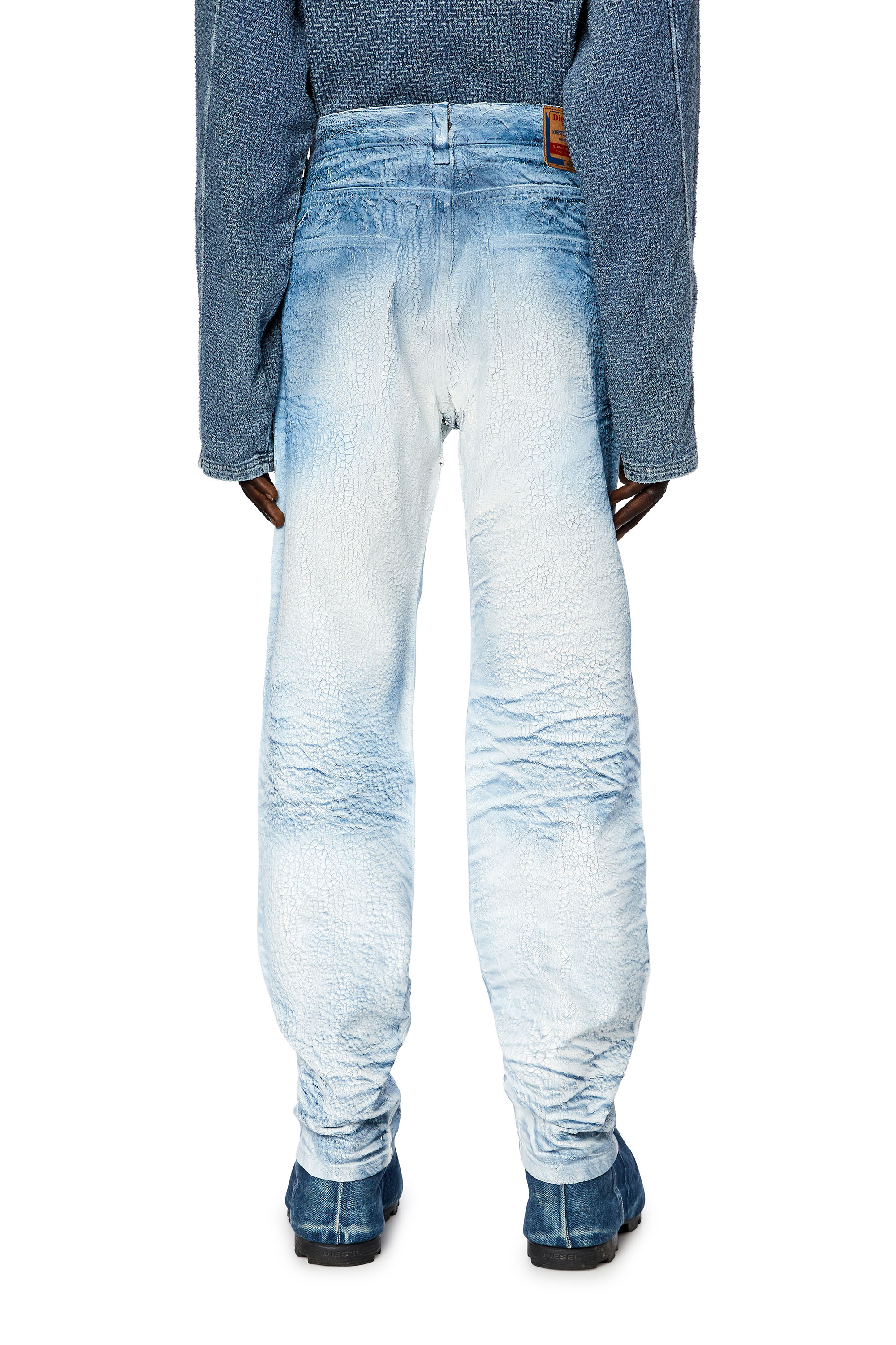 Diesel - Straight Jeans 2010 D-Macs 0NLAW, Azul Claro - Image 2