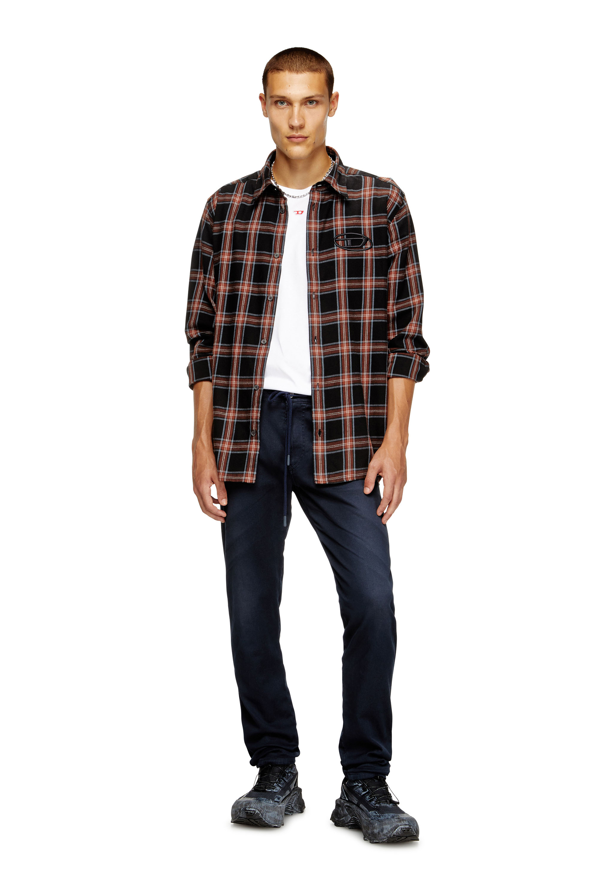 Diesel - Slim 2062 D-Strukt Joggjeans® 0670M Hombre, Azul - 1