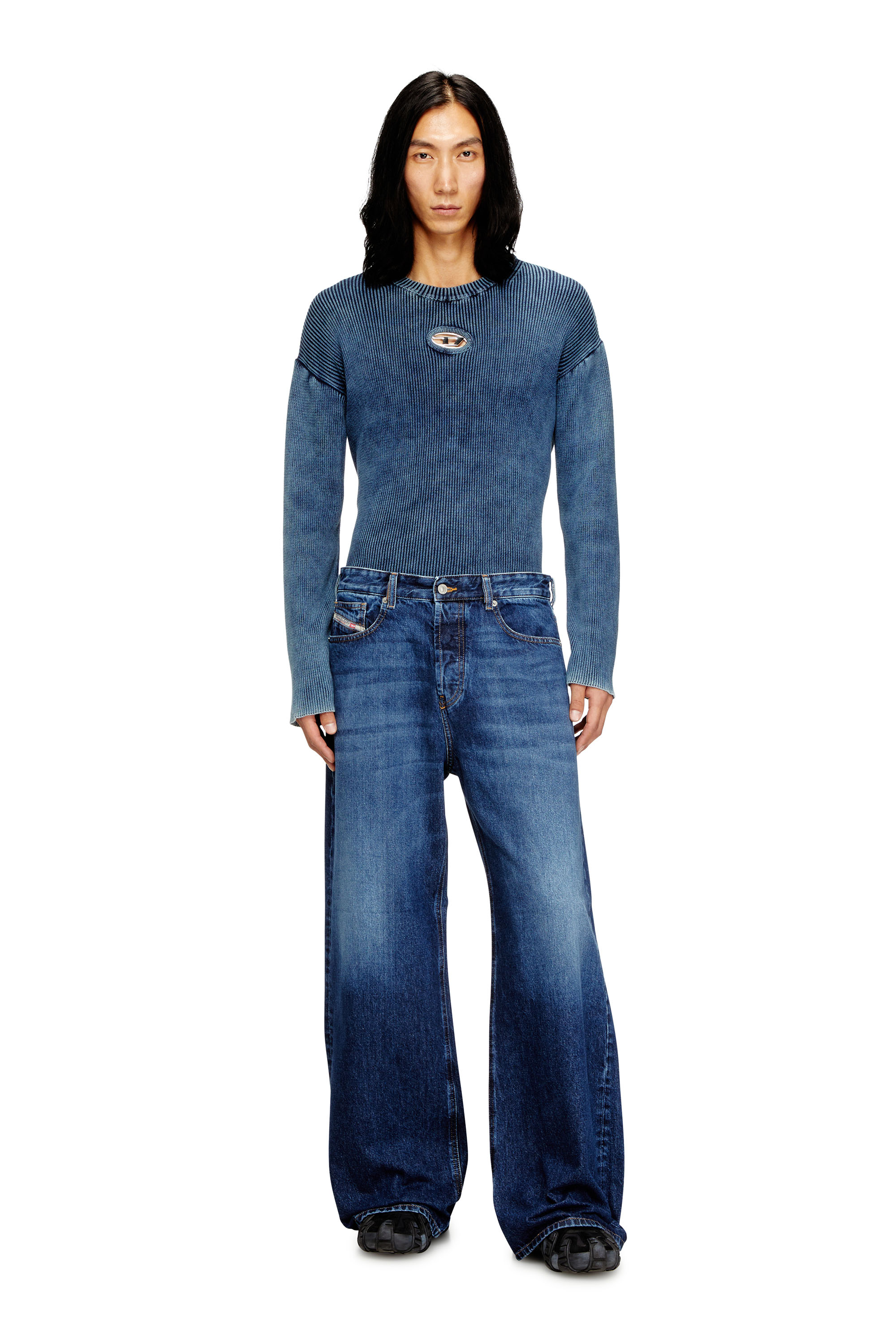 Diesel - Relaxed Jeans 1996 D-Sire 09I27 Mujer, Azul Oscuro - 4