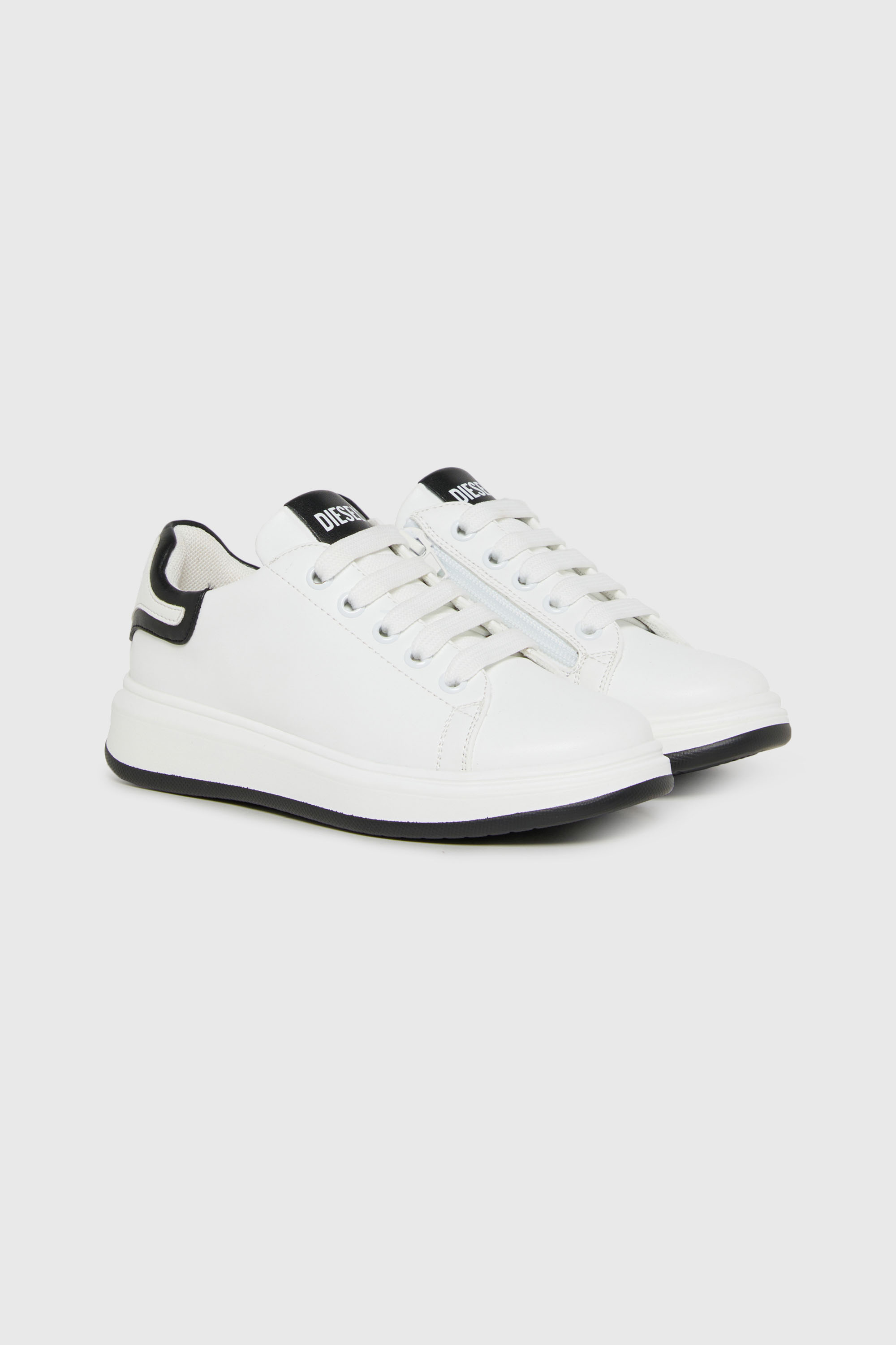 Diesel - S-MEQUIPLA, S-MEQUIPLA-Zapatillas con ribetes en contraste Unisex in Multicolor - 2