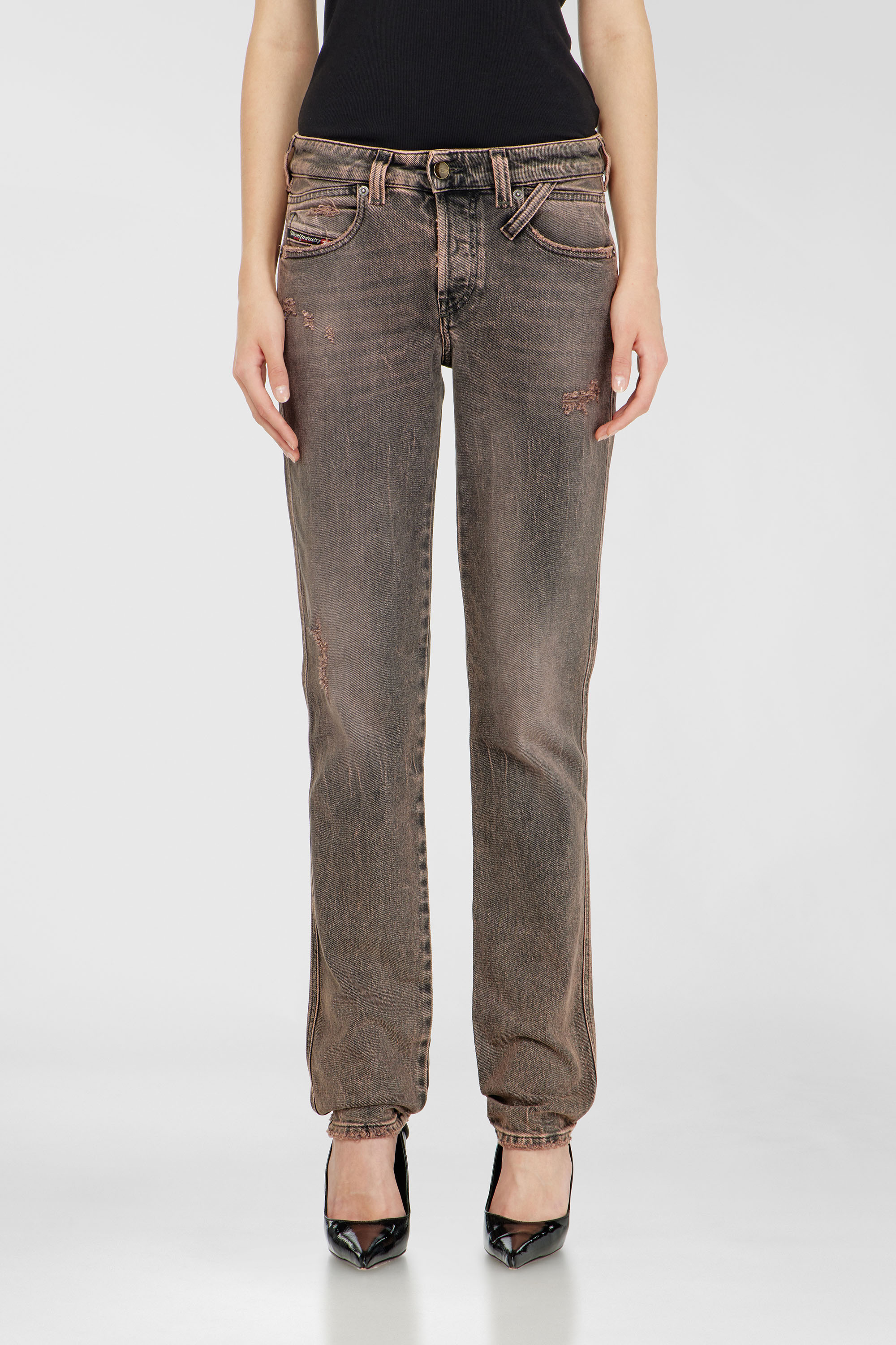 Diesel - Slim Jeans 1992 D-Jiann 09P45 Mujer, Rosa - 4