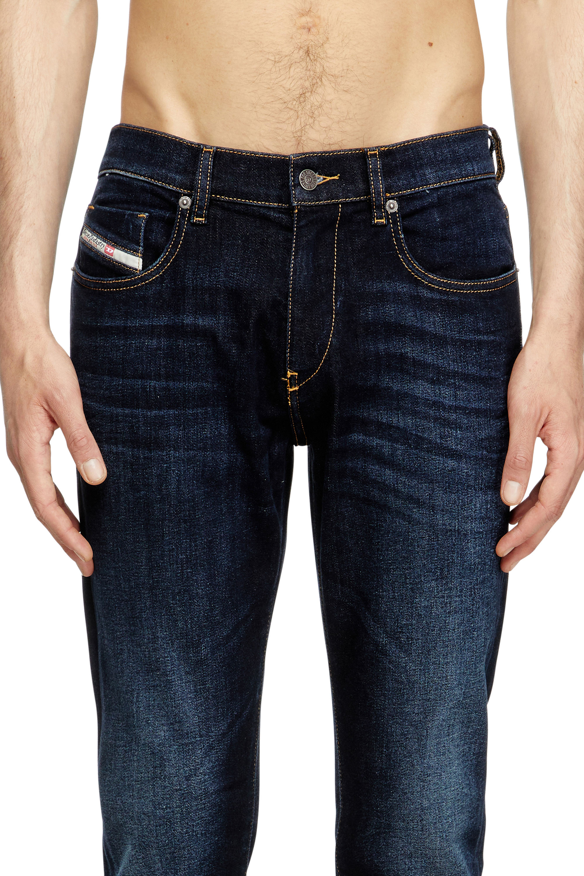 Diesel - Slim Jeans 2019 D-Strukt 009ZS Hombre, Azul Oscuro - 4