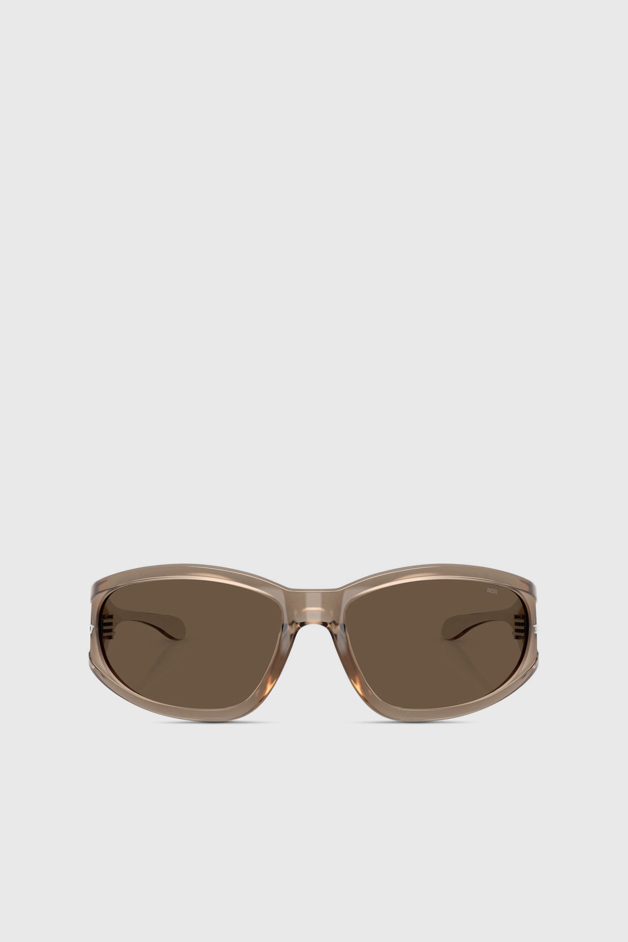 Diesel - 0DL3002, Gafas de sol rectangulares en acetato Unisex in Marr&oacute;n - 1