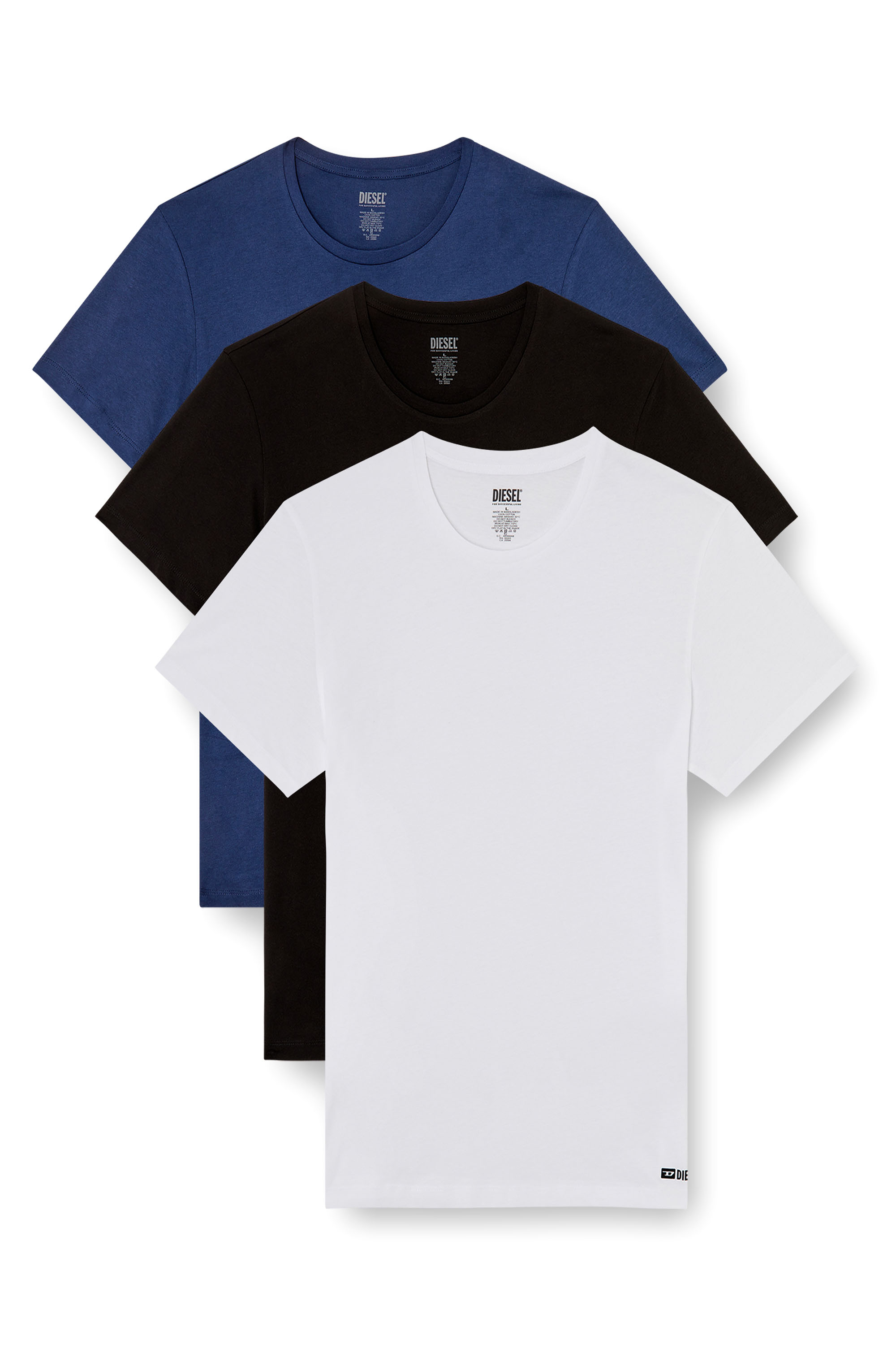 Diesel - RANDAL-D-BOX-3PACK, Paquete de tres camisetas Hombre in Multicolor - 1