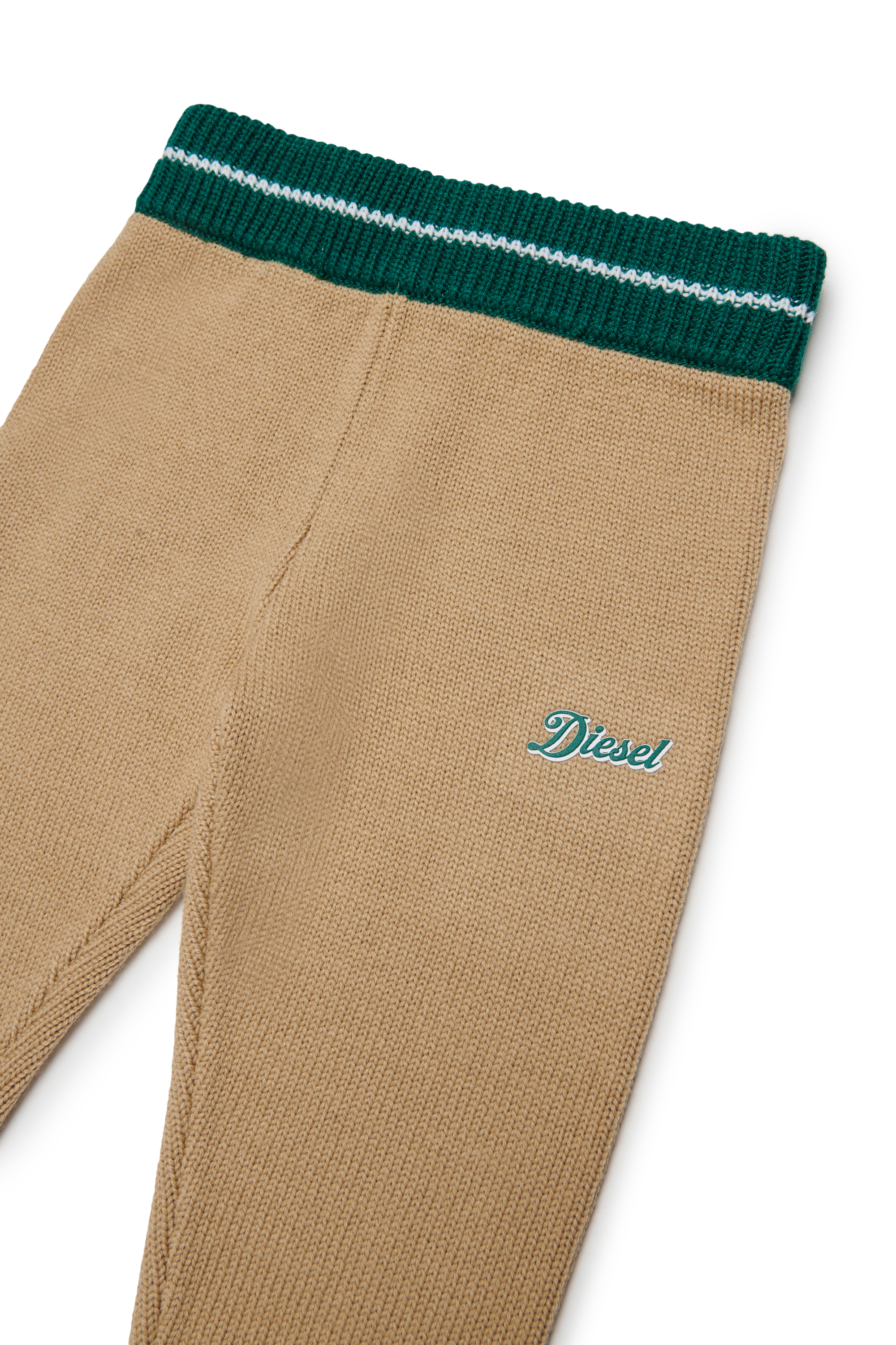 Diesel - PMOB, Pantal&oacute;n de punto en mezcla de lana Unisex in Marr&oacute;n - 3