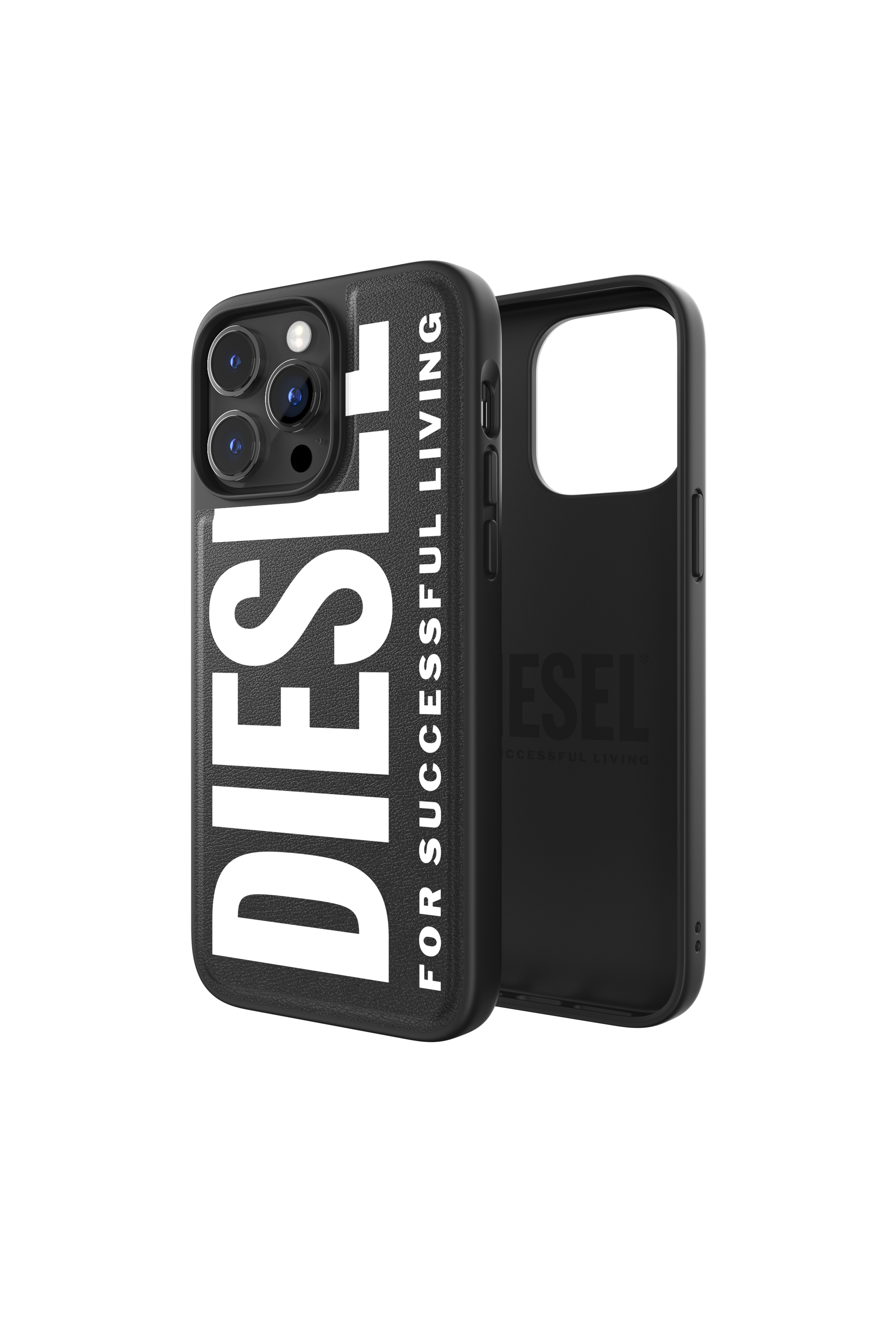 Diesel - 50259 MOULDED CASE, Funda moldeada por iPhone 14 Pro Max Unisex in Negro - 1