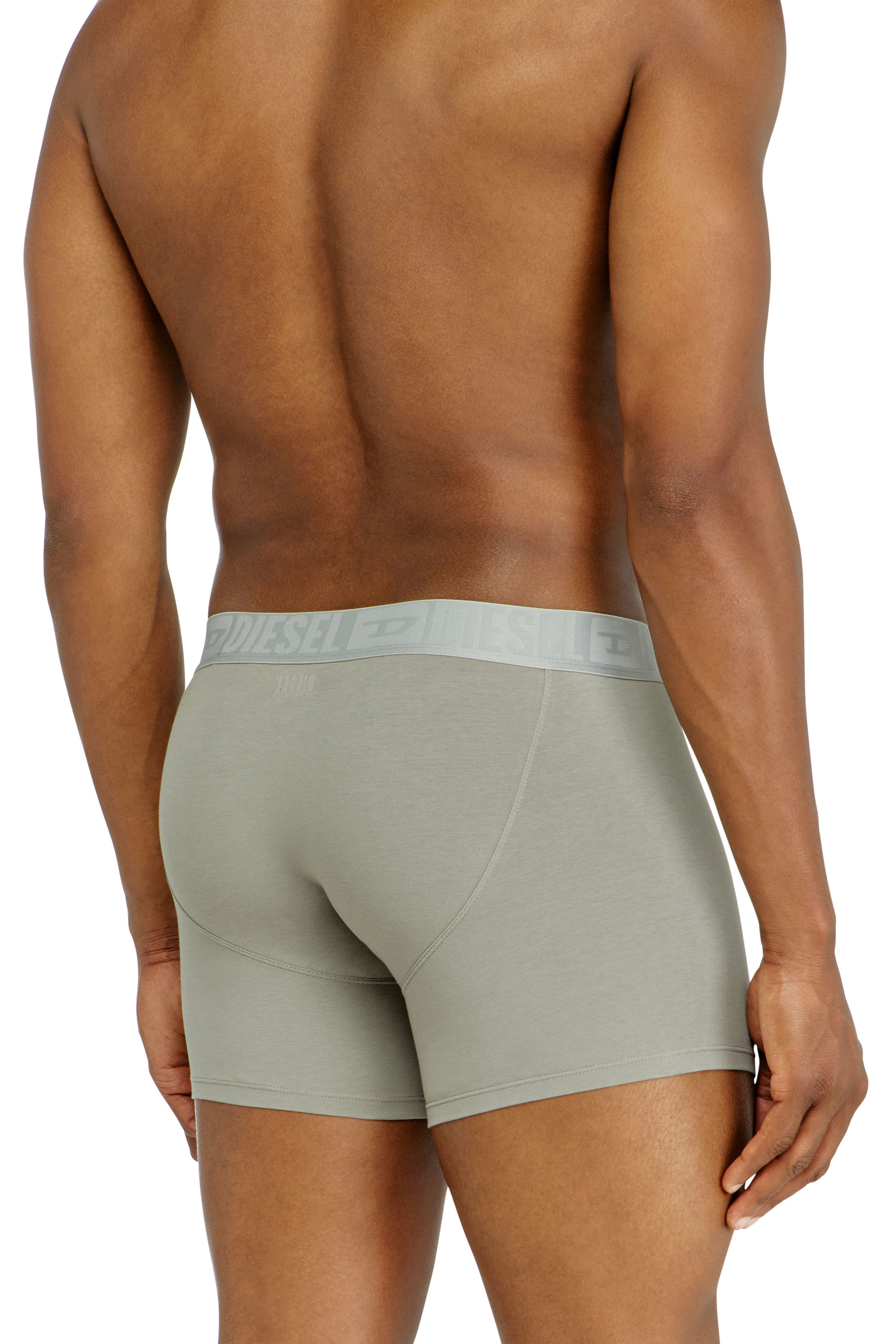 Diesel - SEBASTIAN-D-CORE-3PACK, Paquete de tres b&oacute;xers largos de algod&oacute;n stretch Hombre in Multicolor - 4
