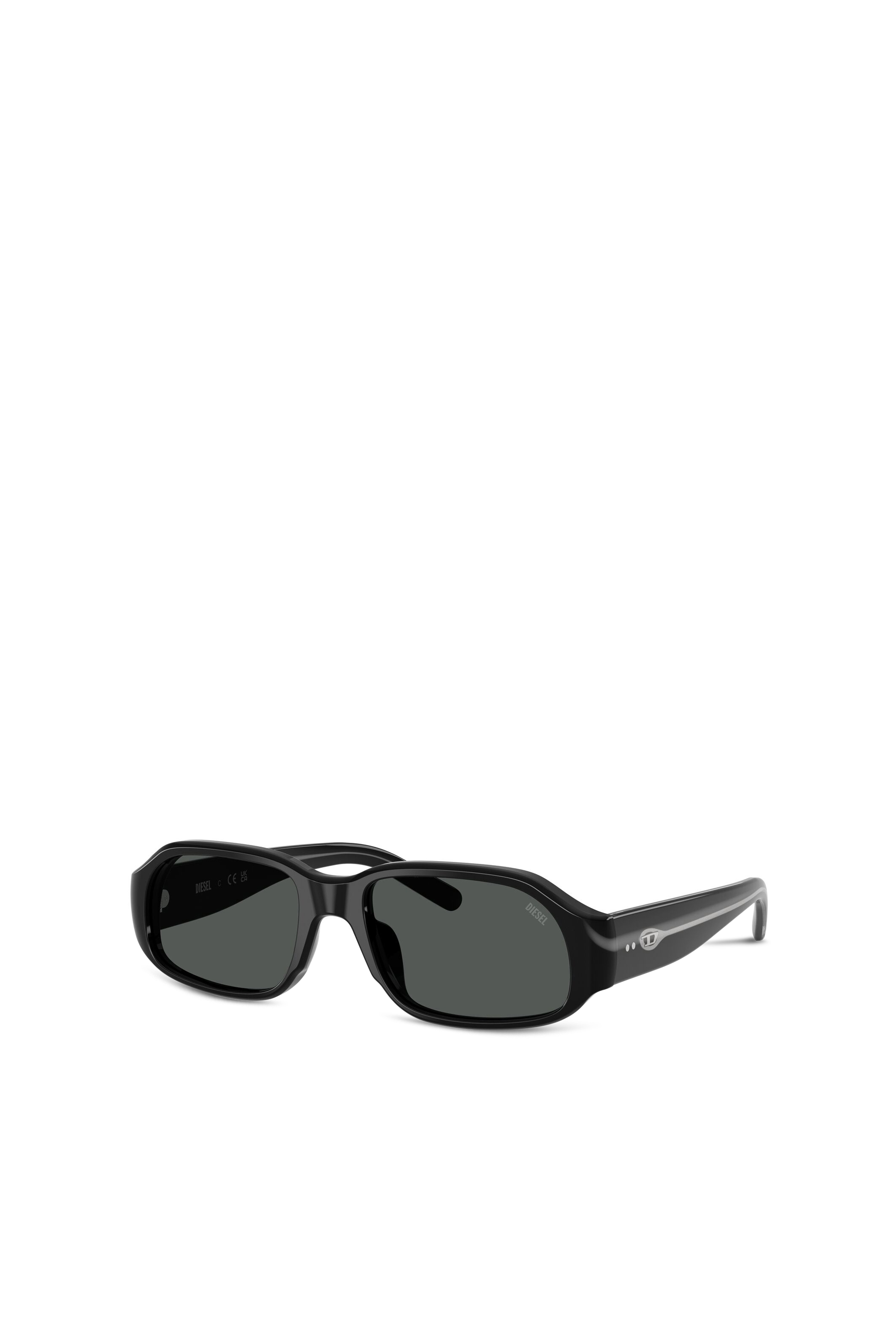 Diesel - 0DL2009U, Gafas de sol rectangulares Unisex in Negro - 2