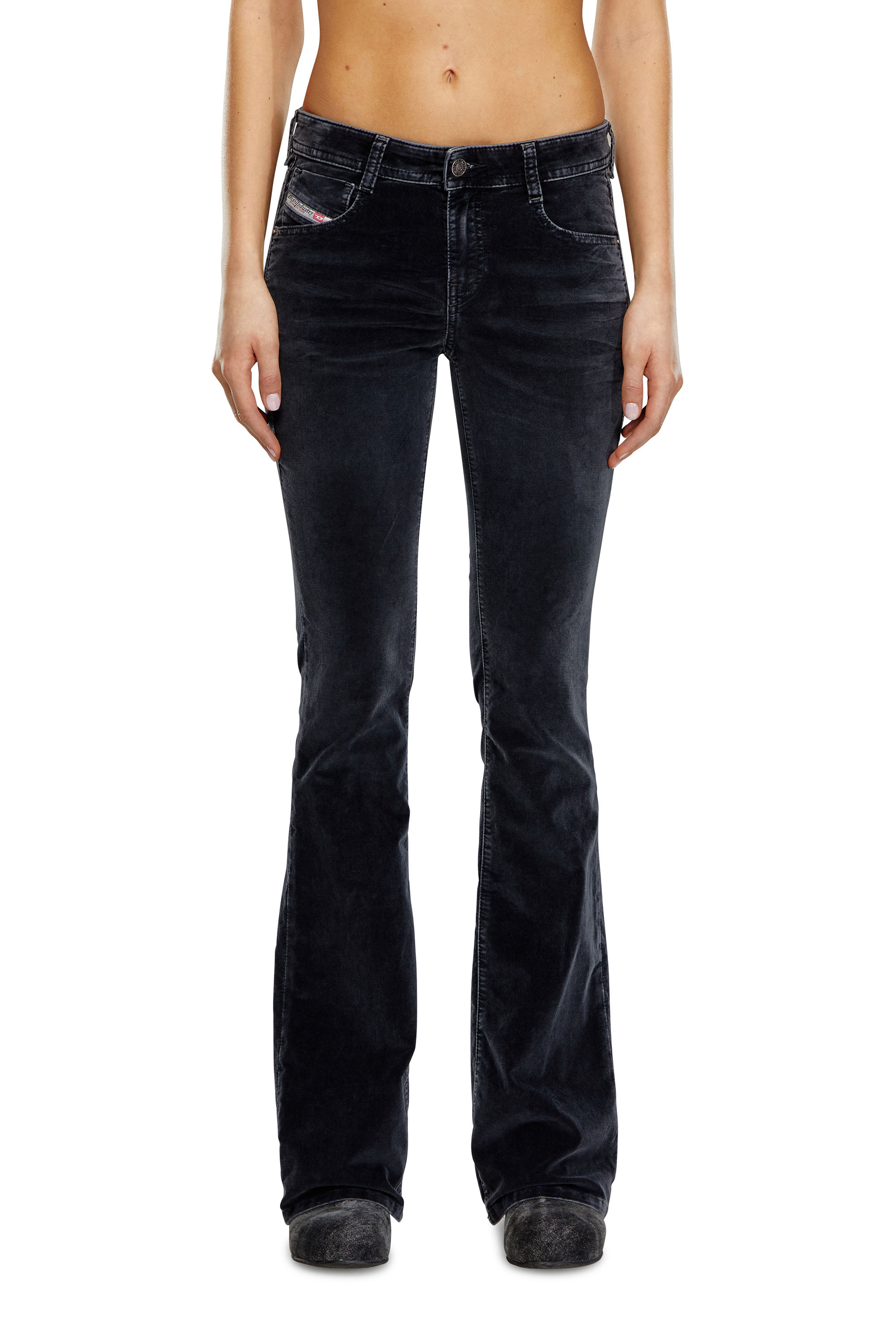 Diesel - Bootcut and Flare Jeans 1969 D-Ebbey 003HL, Negro - Image 1