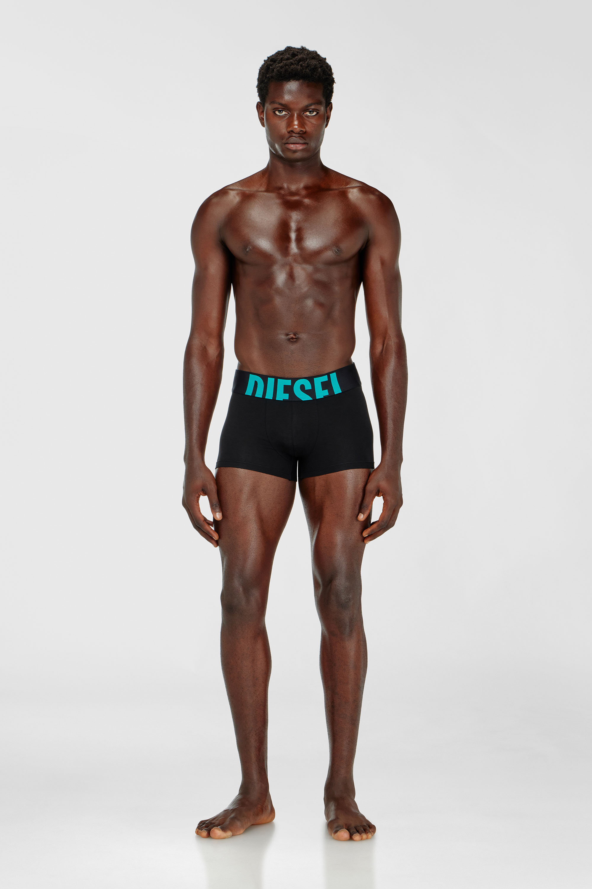 Diesel - UMBX-DAMIENTHREEPACK-5.5EL, Paquete de tres b&oacute;xers ajustados de algod&oacute;n el&aacute;stico Hombre in Multicolor - 1