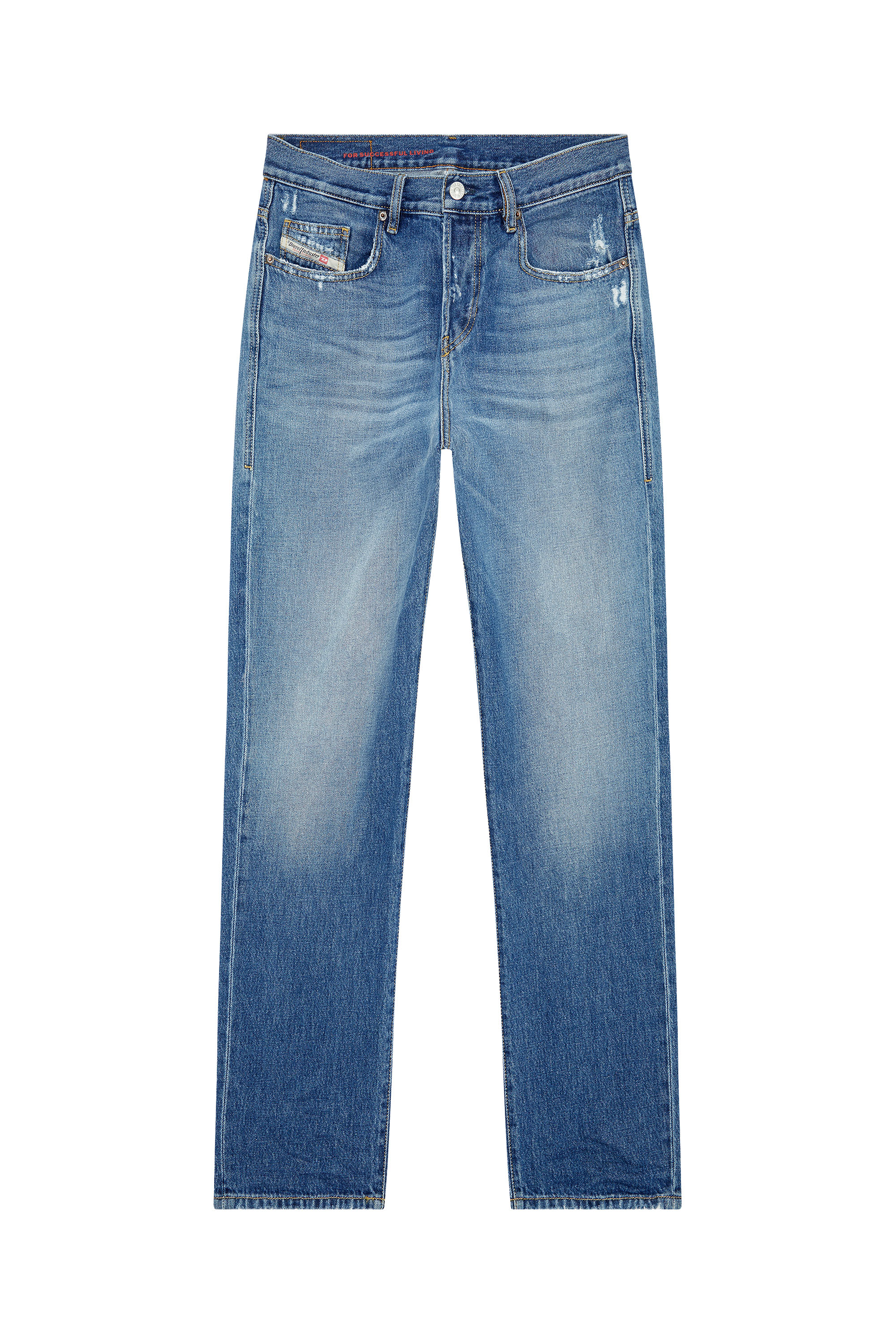 Diesel - Straight Jeans 2020 D-Viker E9C03, Azul medio - Image 5