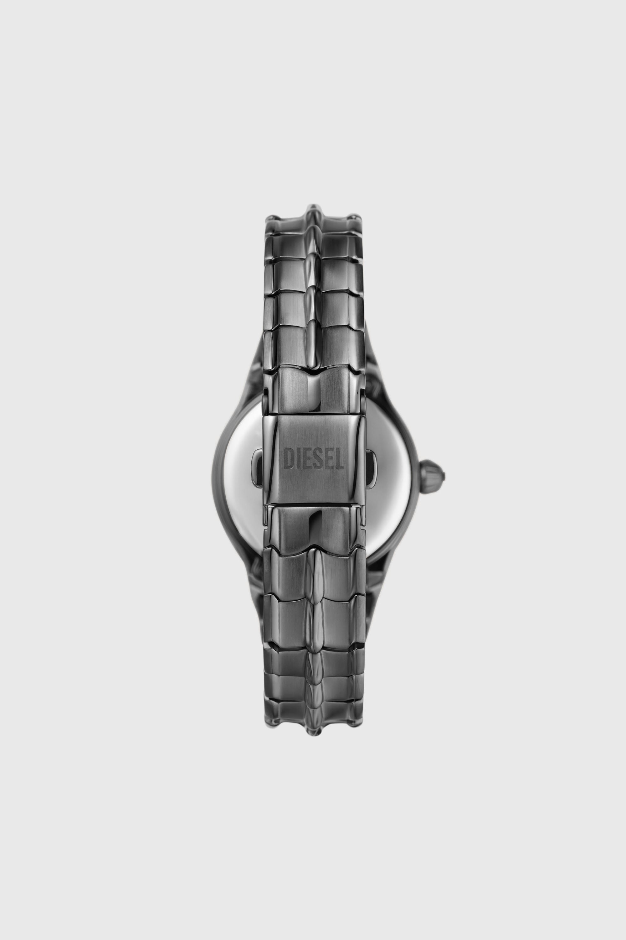 Diesel - DZ5603, Reloj Vert de acero inoxidable en gris plomo con movimiento de tres agujas Mujer in Gris - 2