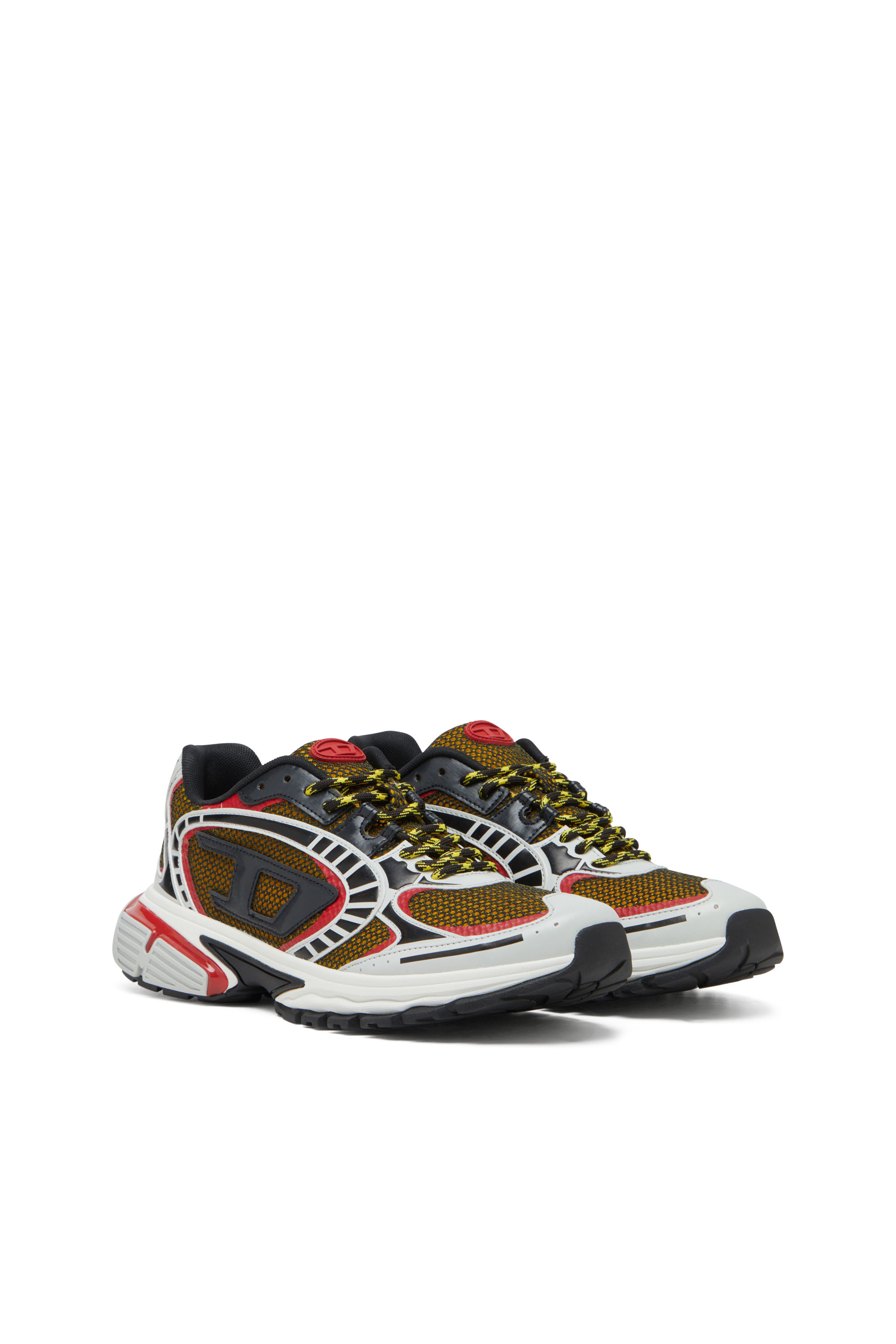 Diesel - S-PRO-V-DENSE LOW, Deportivas de malla con logotipo Oval D Hombre in Multicolor - 2