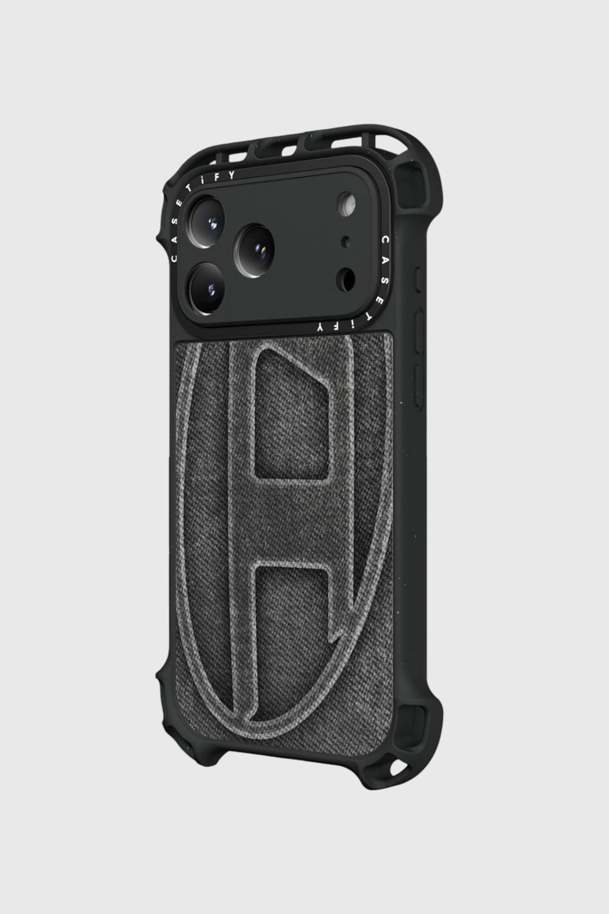 Diesel - 60599 MOULDED CASE, Funda Oval D por iPhone 17 Pro Max Unisex in Negro - 2