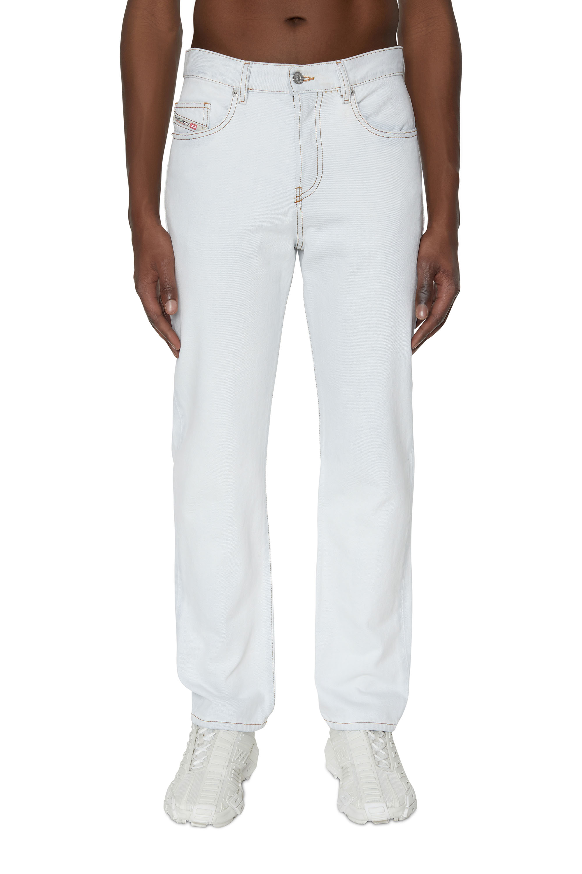 2020 D-VIKER 007H5 Straight Jeans, Blanco - Vaqueros
