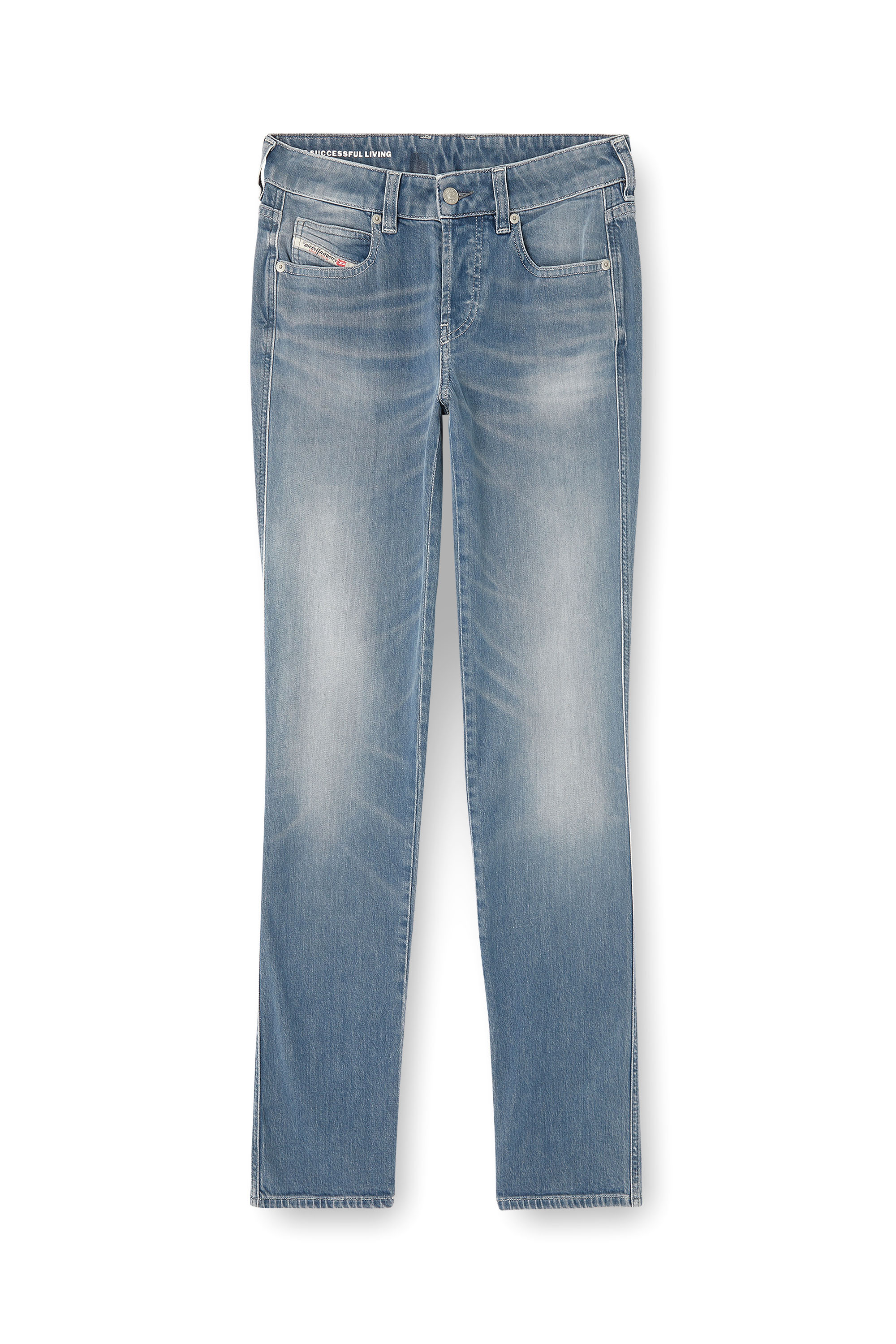 Diesel - Slim Jeans 1992 D-Jiann 09N75 Mujer, Azul medio - 3