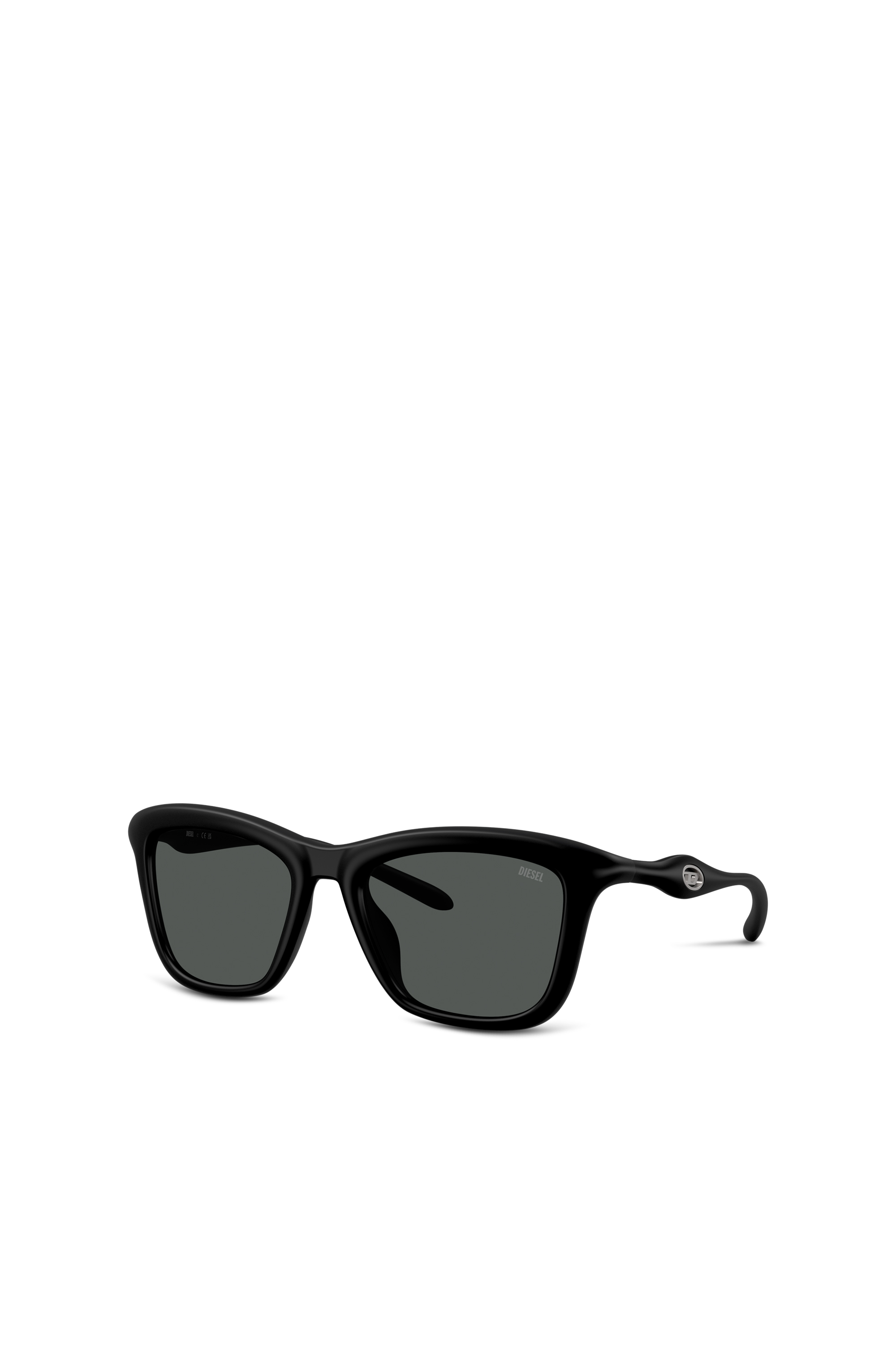 Diesel - 0DL3008U, Gafas de sol cuadradas Unisex in Negro - 4