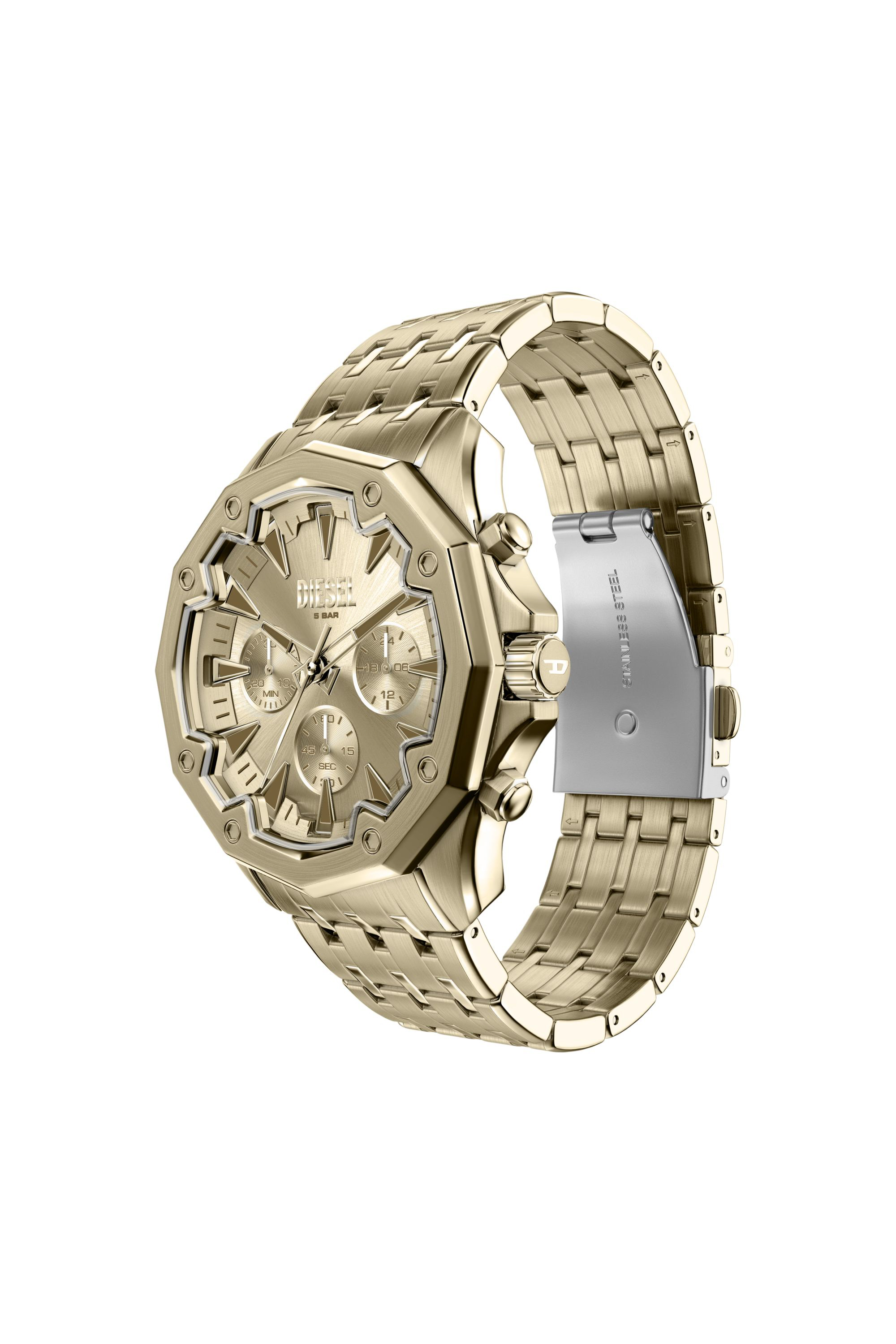 Diesel - DZ4707 WATCH, Reloj Stinger de acero inoxidable en tono dorado Hombre in Dorado - 7