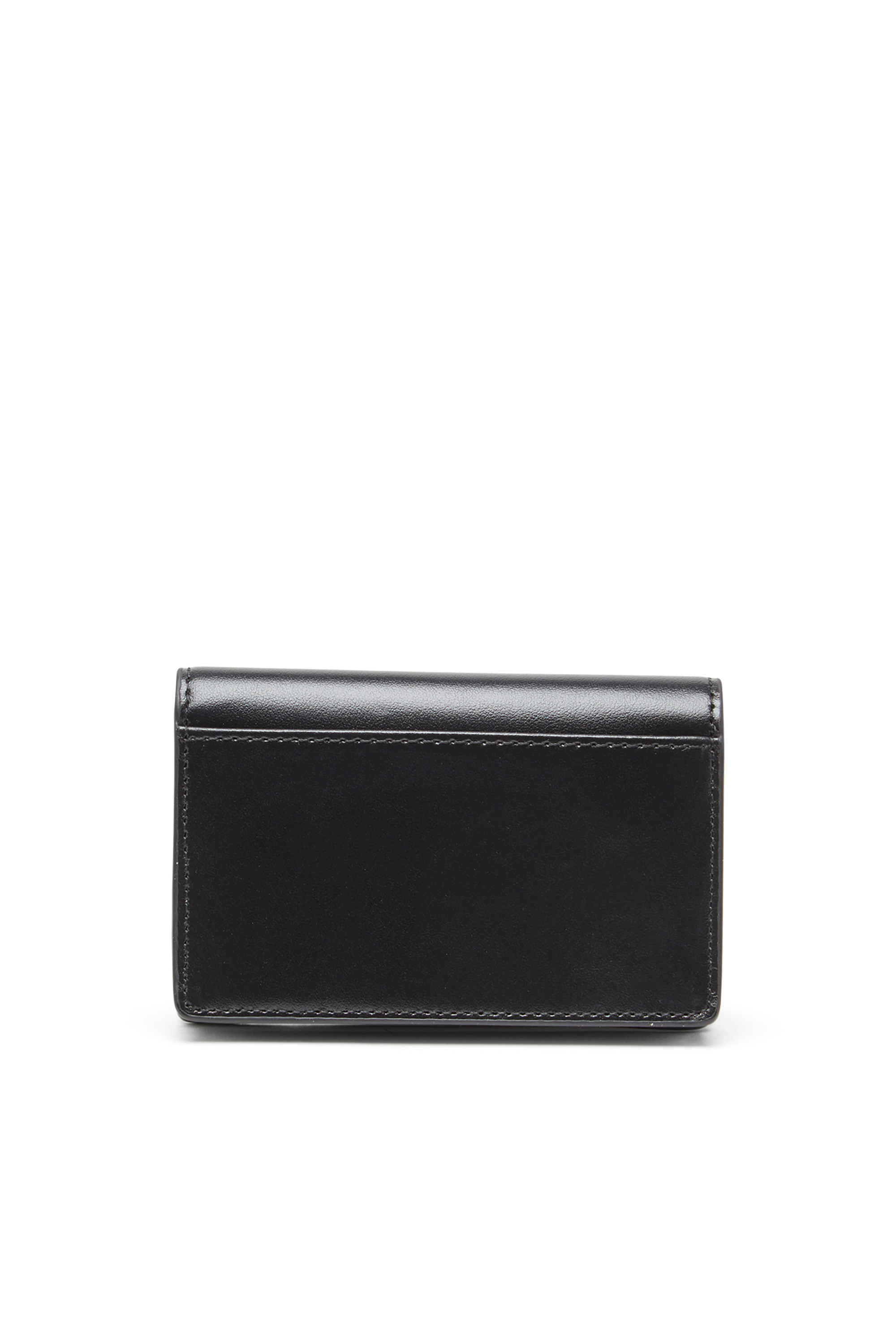 Diesel - HOLI-D CARD HOLDER IV, Tarjetero compacto de cuero Hombre in Negro - 2
