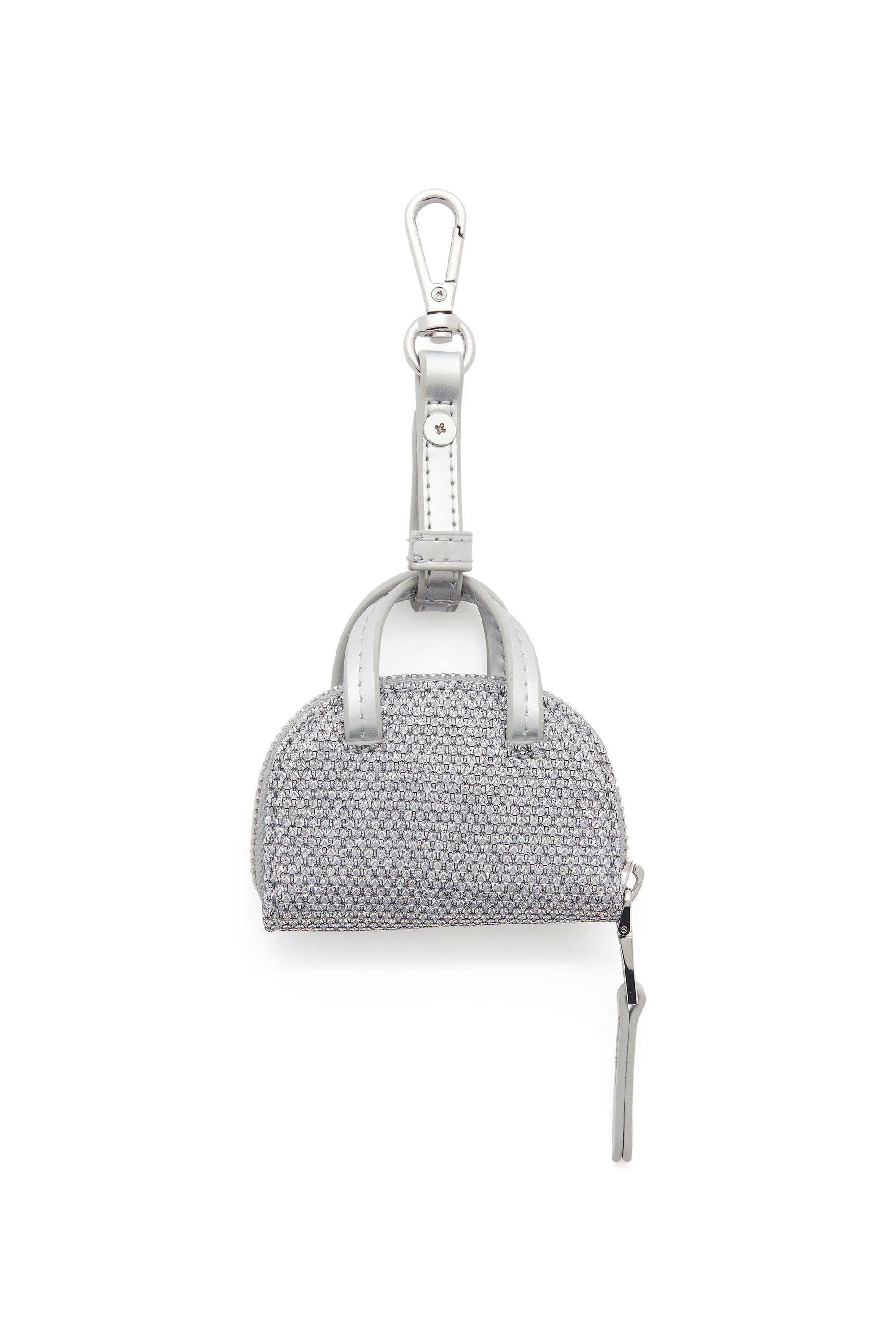 Diesel - 1DR DOME CHARMS, 1DR Dome - Charm de tejido lurex Mujer in Plateado - 2