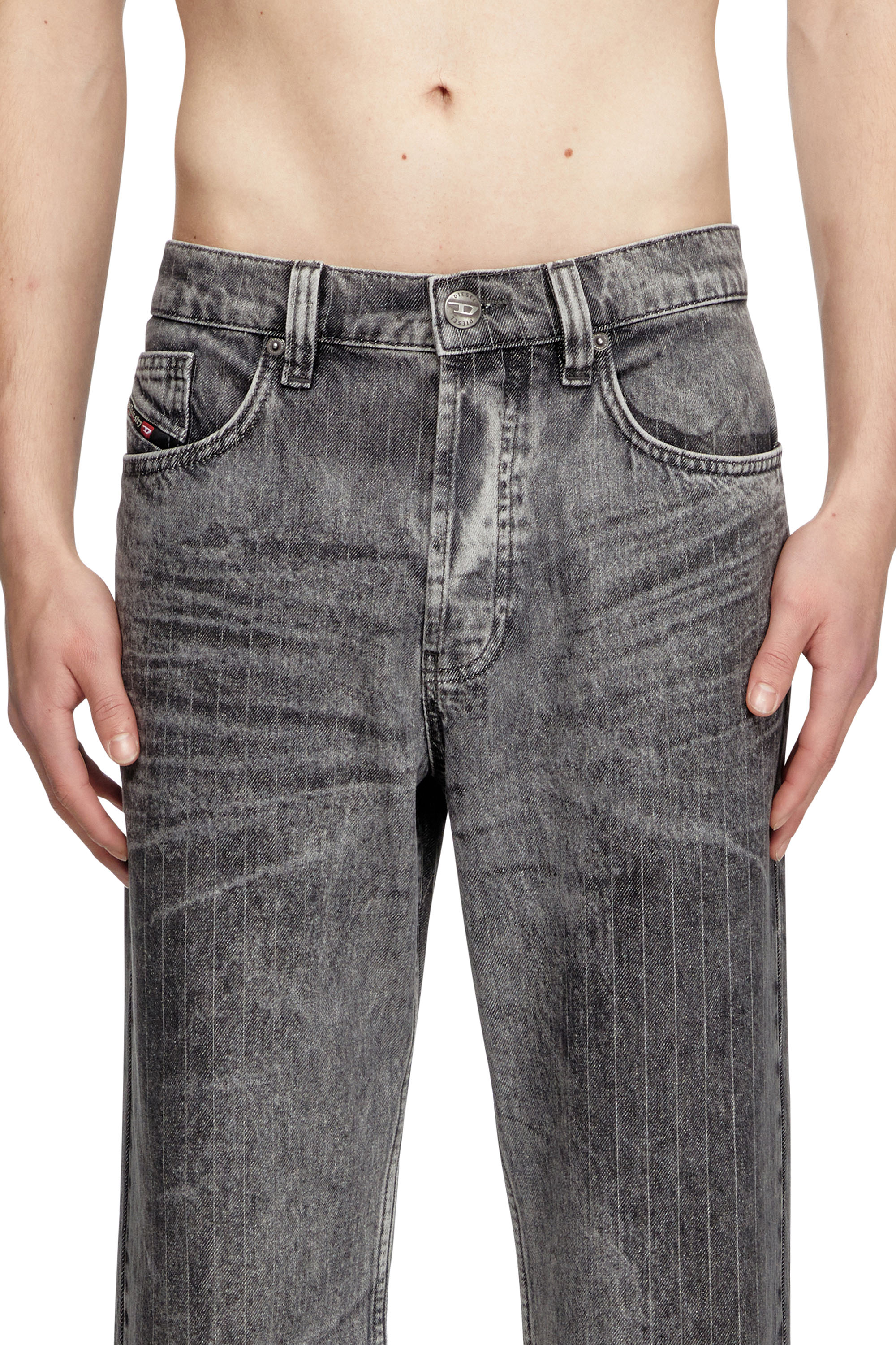 Diesel - Regular Jeans 2010 D-Macs 0ABCU Hombre, Gris Claro - 5