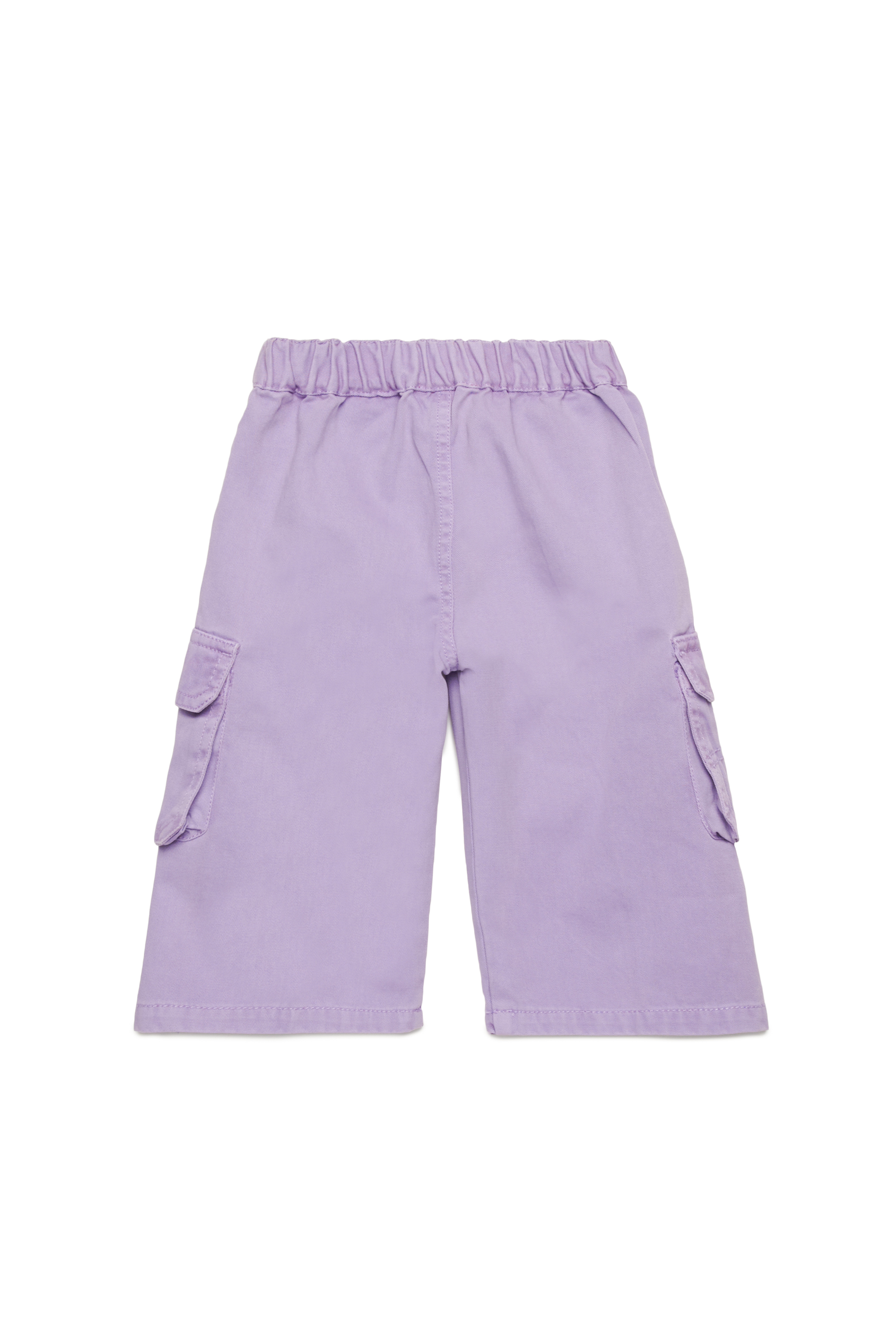 Diesel - PRATIB, Pantalones cargo de gabardina de algodón Mujer in Morado - 2