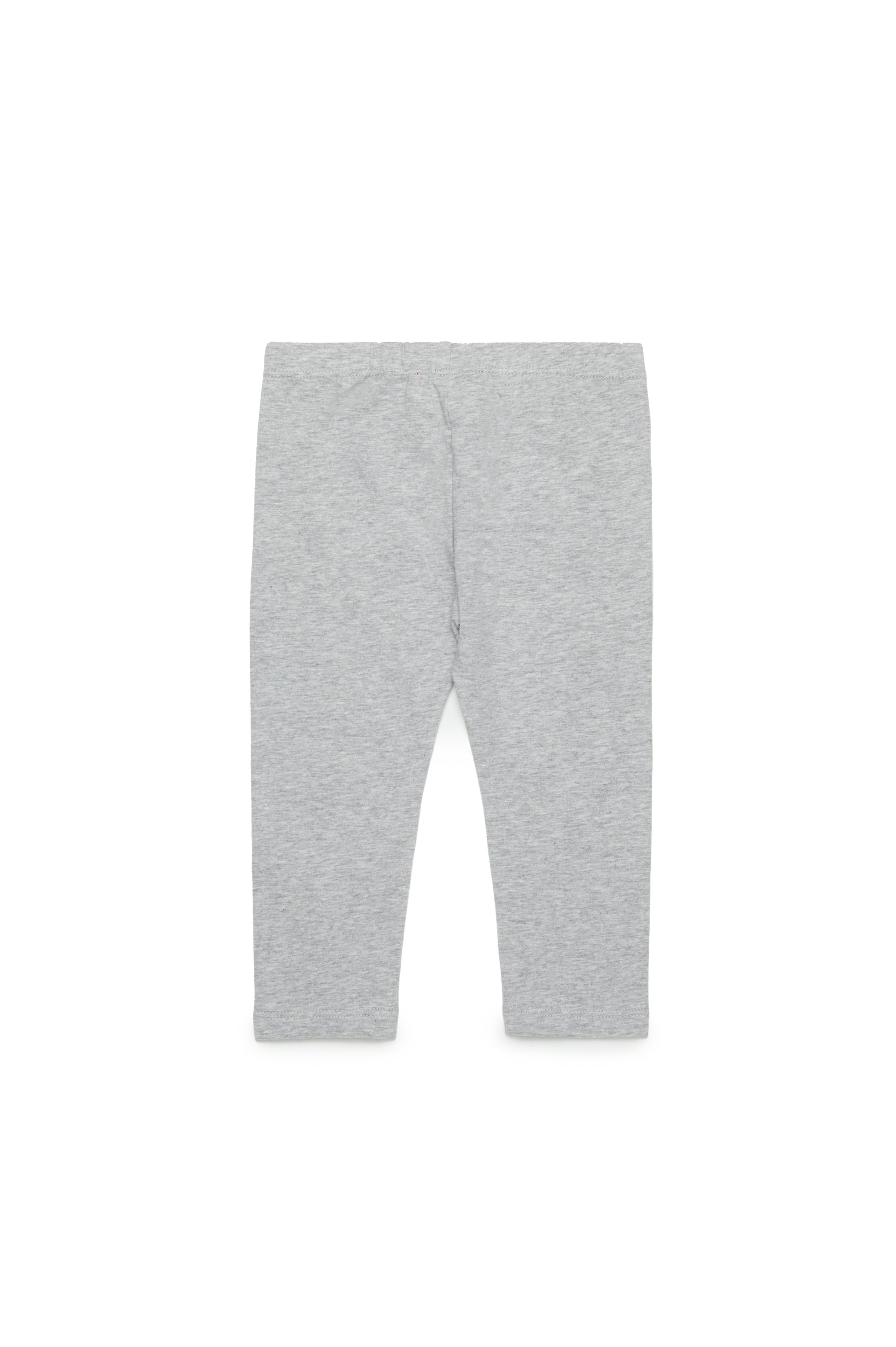 Diesel - PSTRAB, Leggings con logotipo metálico Mujer in Gris - 2