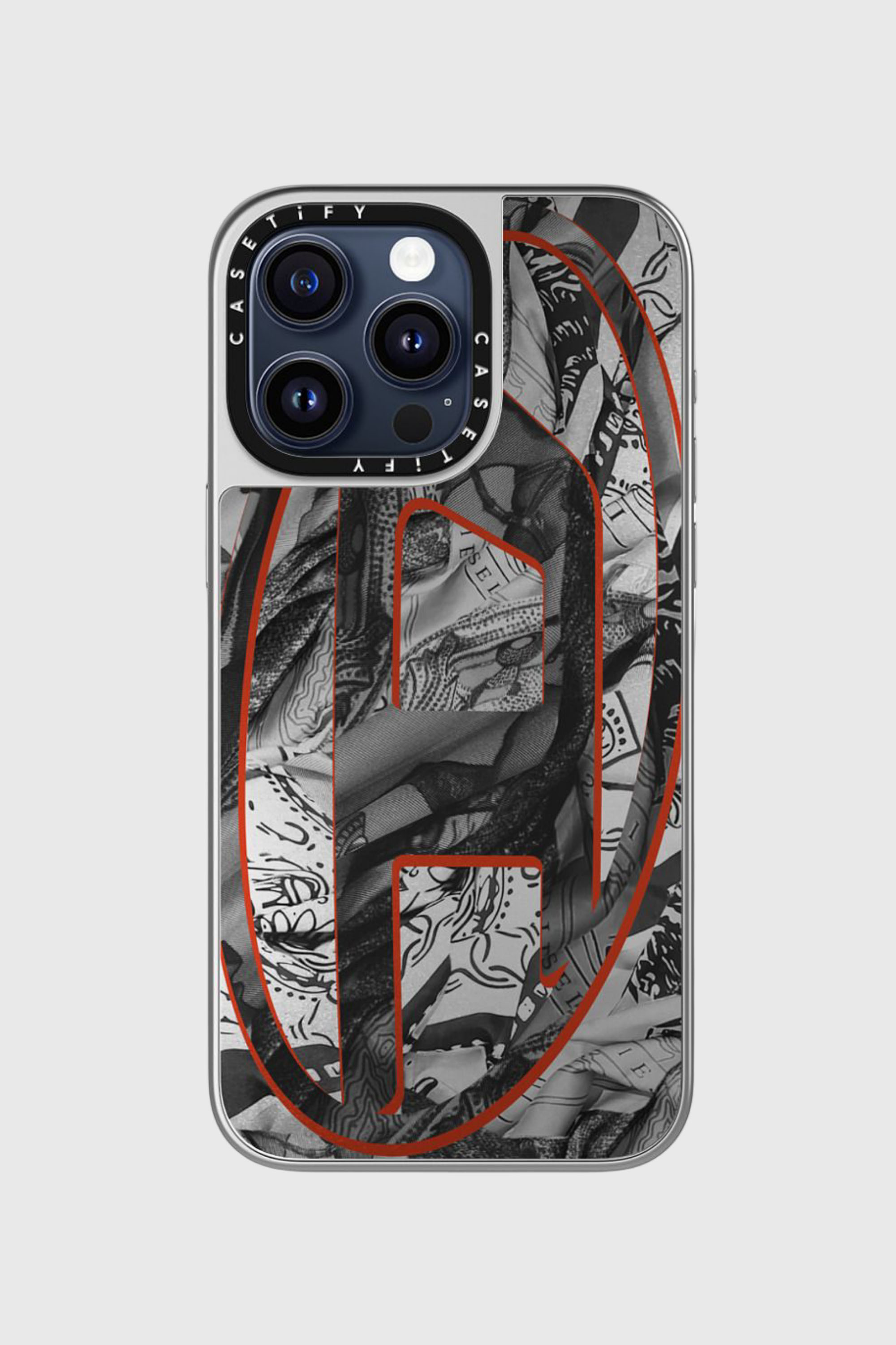 Diesel - 60337 CASETIFY MOULDED CASE, Funda MagSafe Bandana iPhone 15 Pro Max Unisex in Multicolor - 1