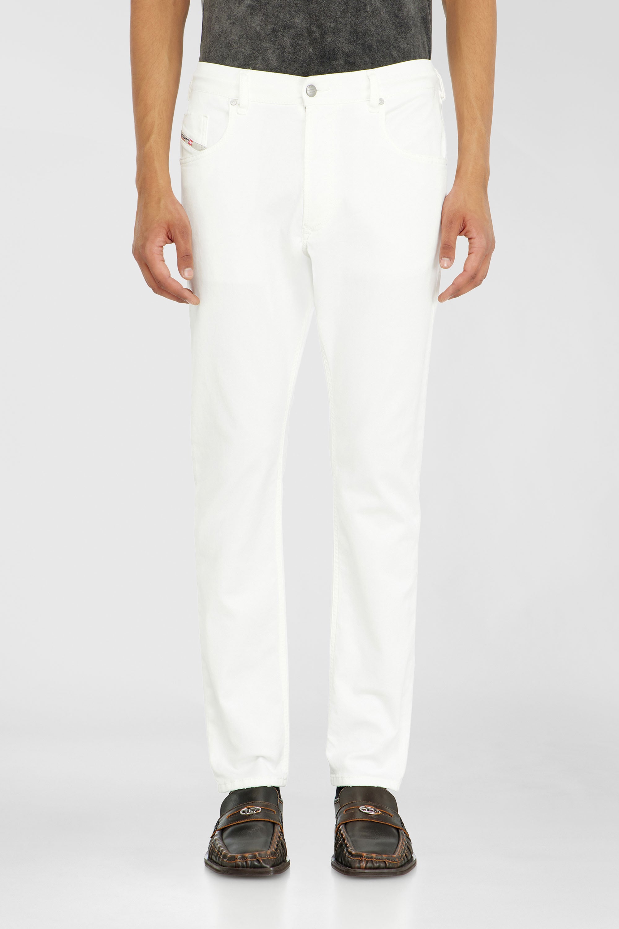 Diesel - Regular 2032 D-Krooley-BW Joggjeans&reg; 068HX Hombre, Blanco - 1