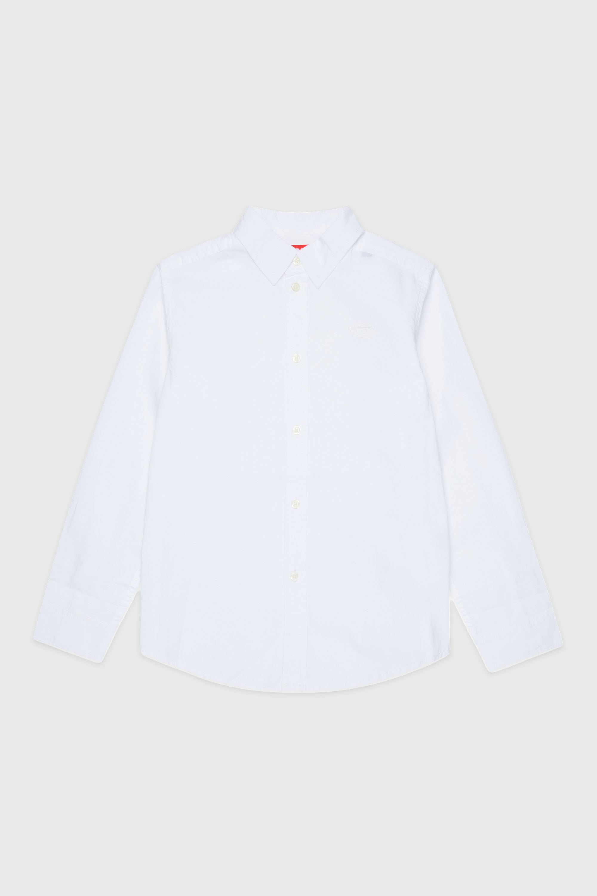 Diesel - CSTAN, Man's Cotton shirt in White - 1