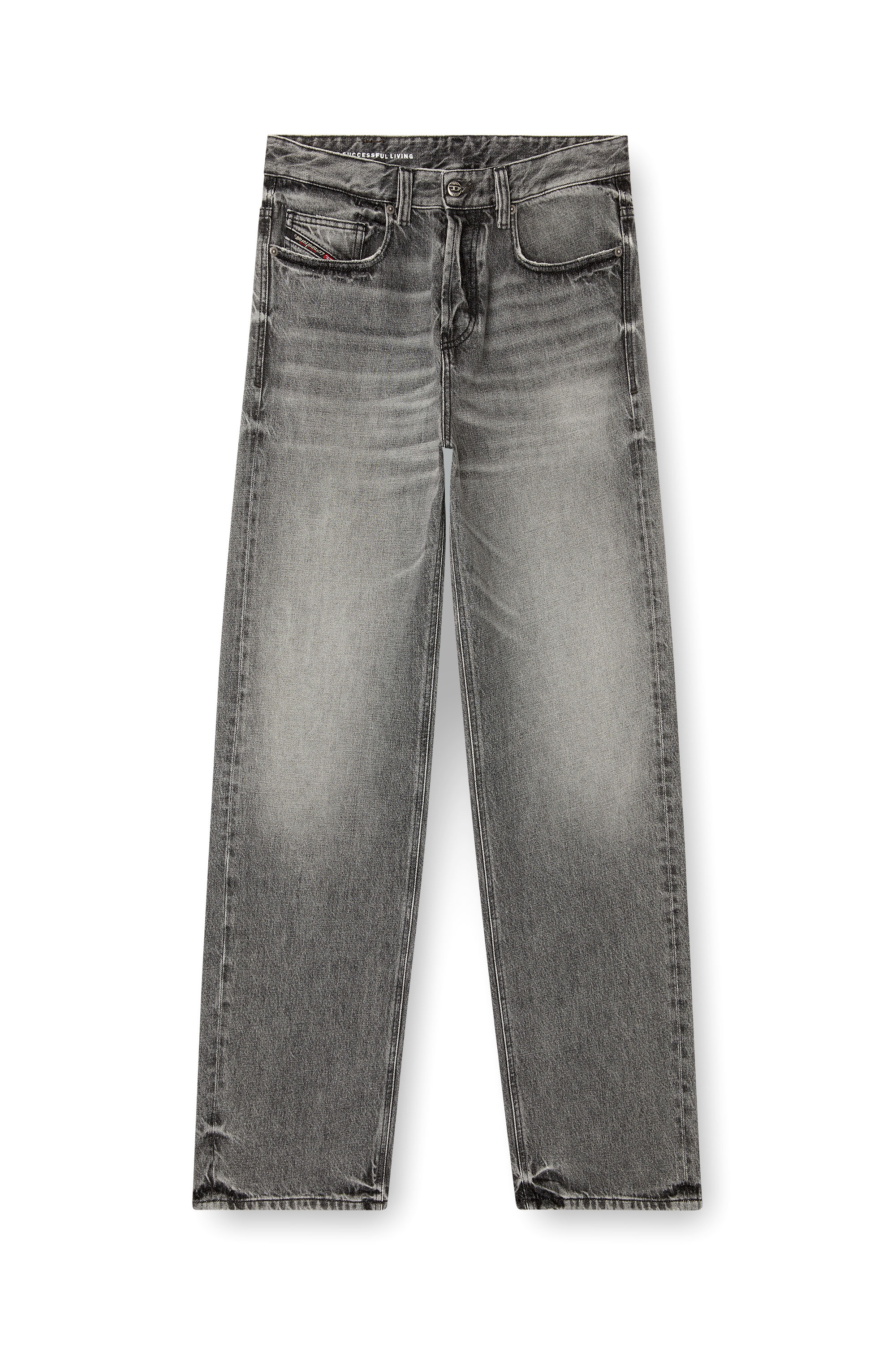 Diesel - Relaxed Jeans 2001 D-Macro 007AW Hombre, Gris - 3