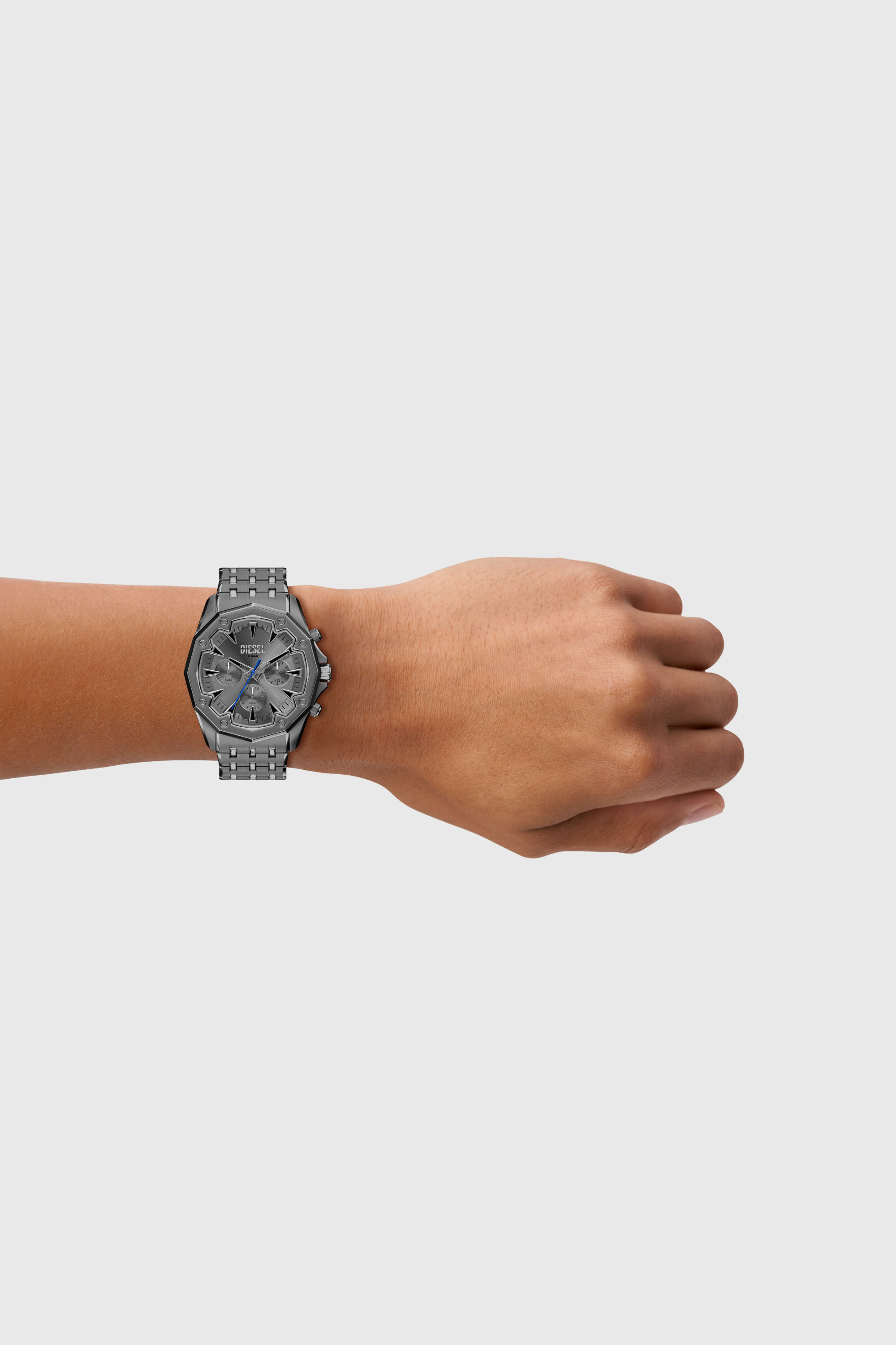 Diesel - DZ4708 WATCH, Reloj Spiked de acero inoxidable Hombre in Gris - 5