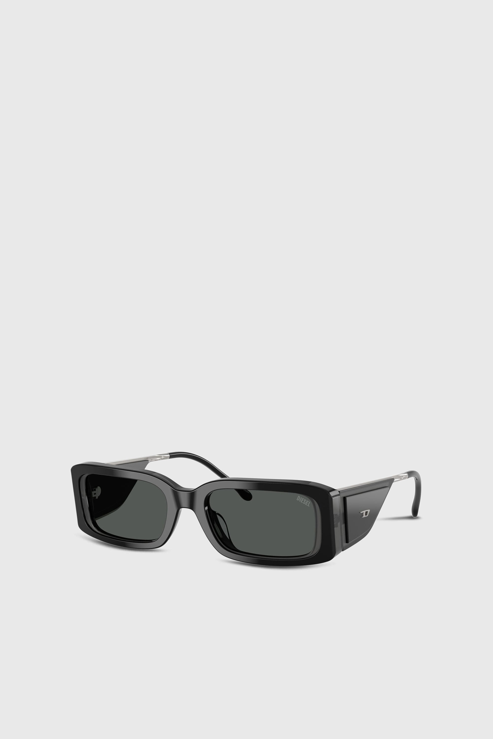 Diesel - 0DL2017U, Gafas de sol rectangulares Unisex in Negro - 2