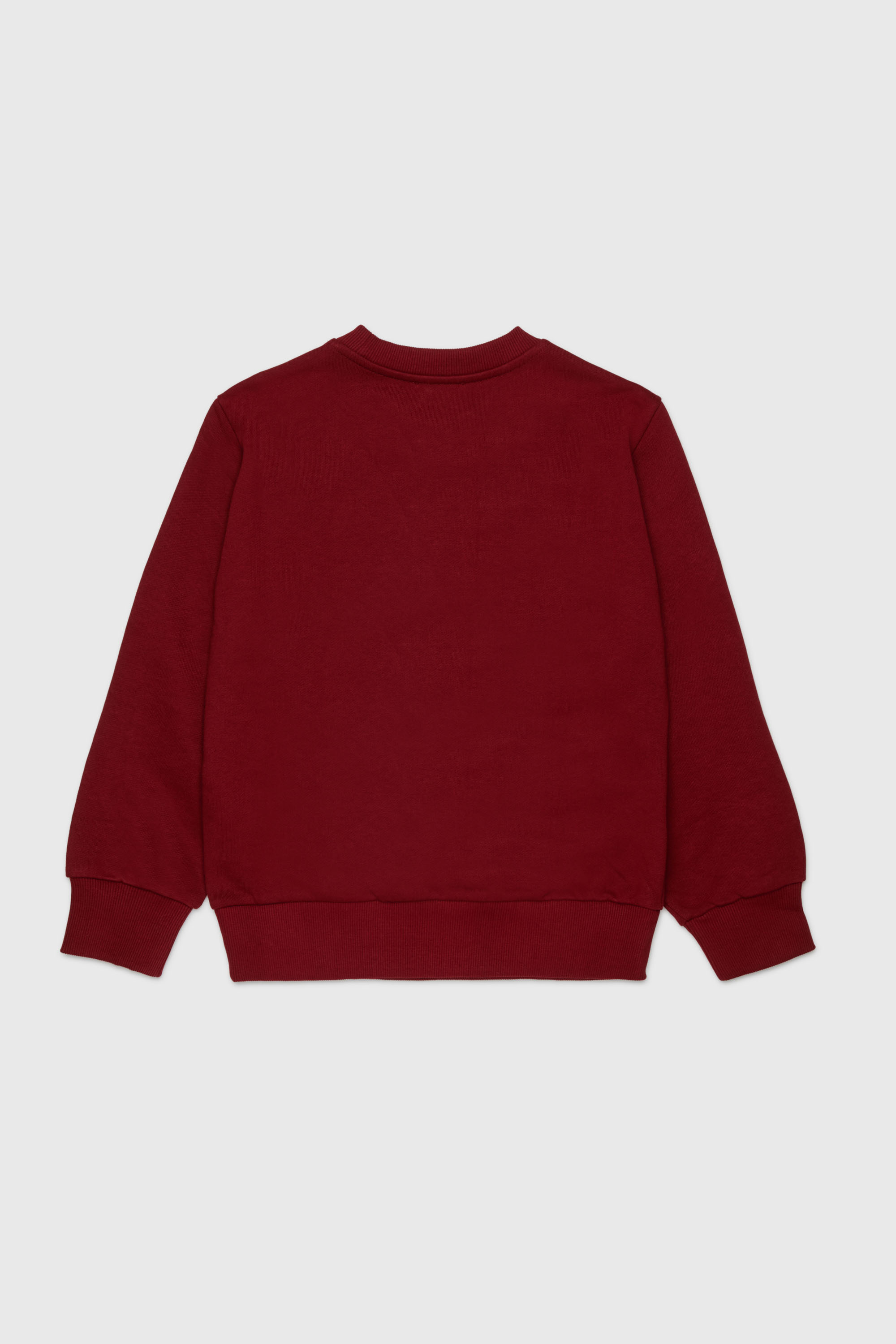 Diesel - SCIRCLE OVER, Man's Sweatshirt with logo print in Red - 2