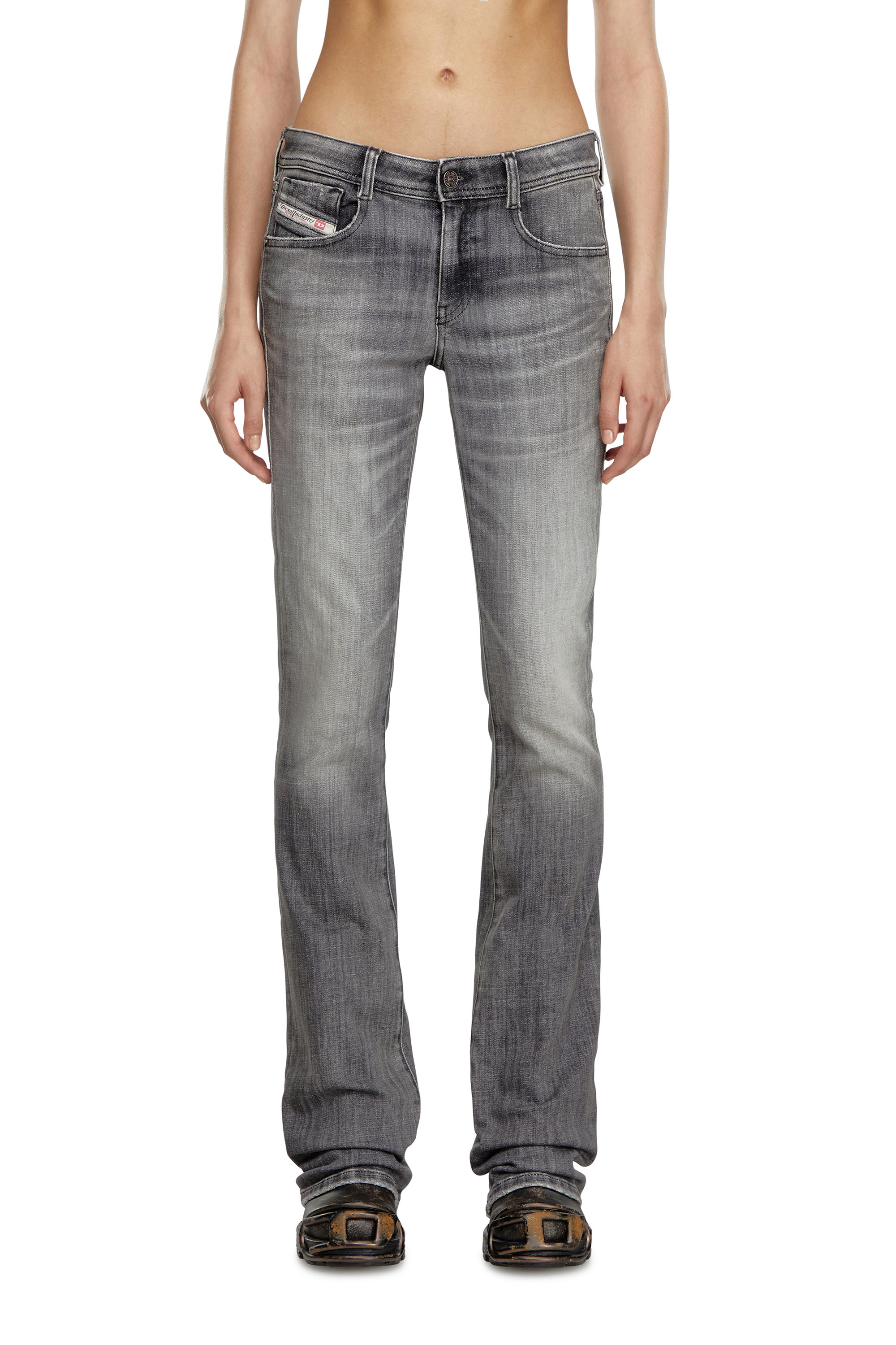 Diesel - Bootcut and Flare Jeans 1969 D-Ebbey 09J29, Mujer Bootcut y Flare Jeans - 1969 D-Ebbey in Gris - Image 1