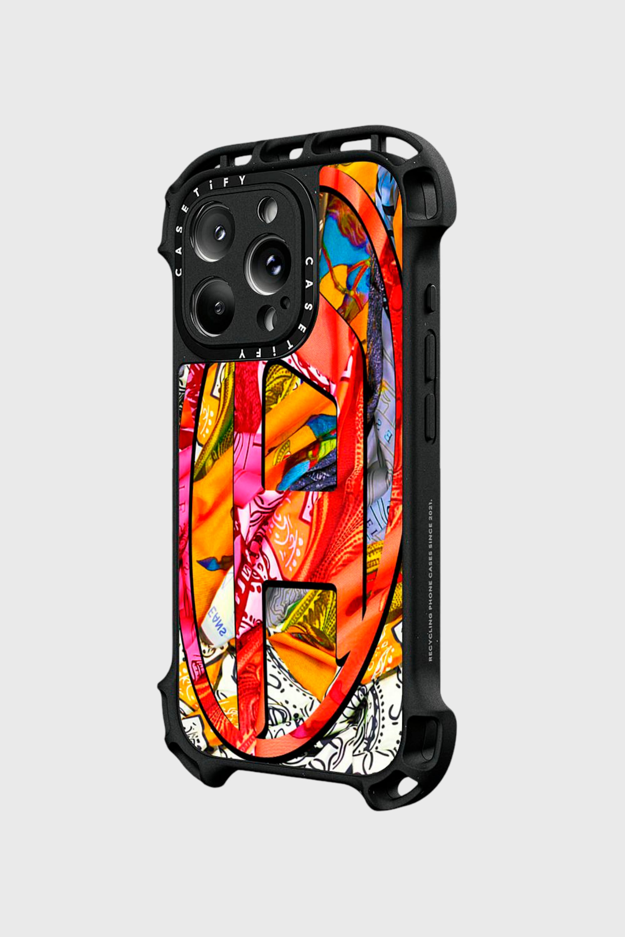Diesel - 60294 CASETIFY MOULDED CASE, Funda Bandana iPhone 16 Pro Unisex in Multicolor - 2