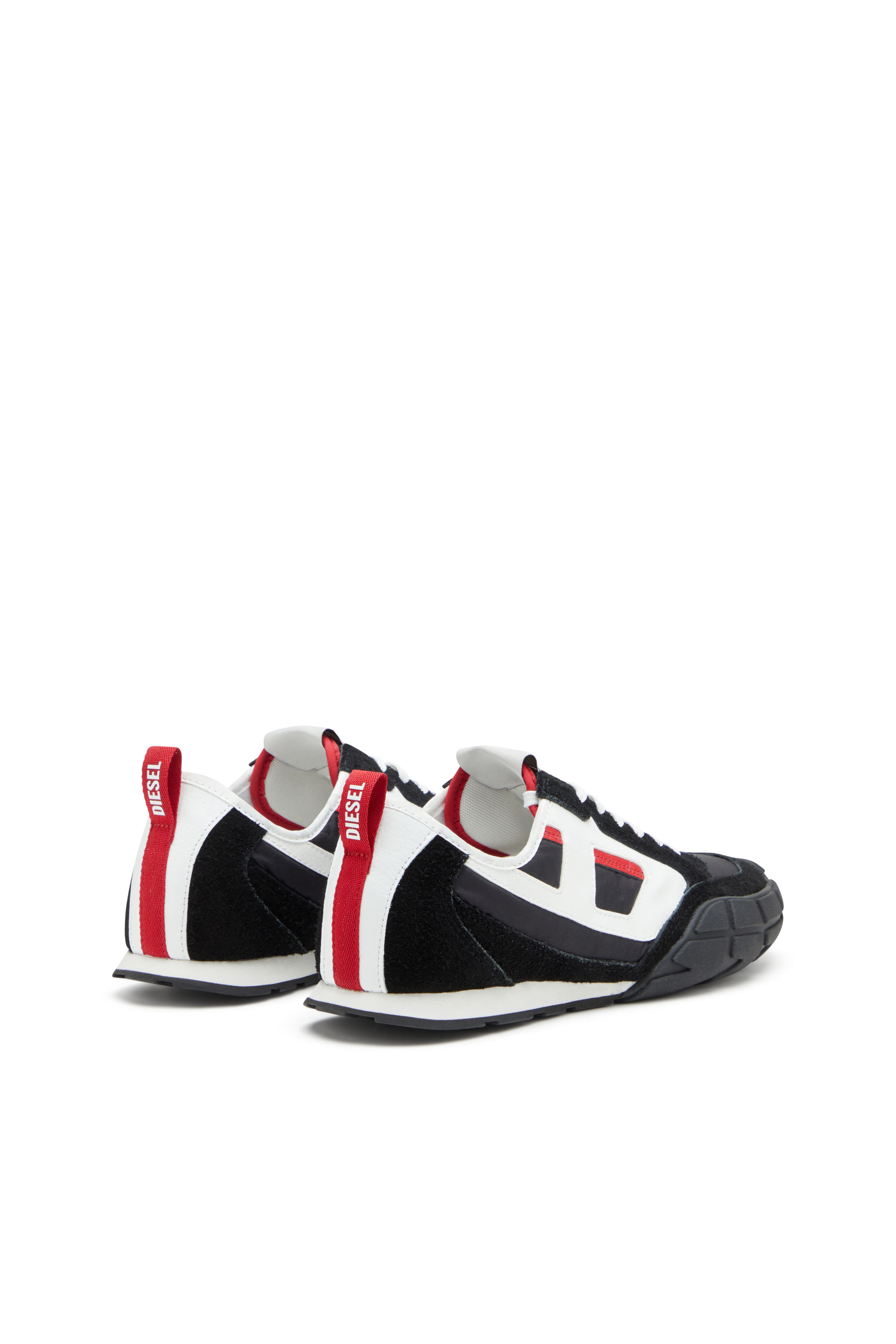 Diesel - S-PAGODHA LOW, Deportivas de piel, gamuza y ripstop Hombre in ToBeDefined - 3