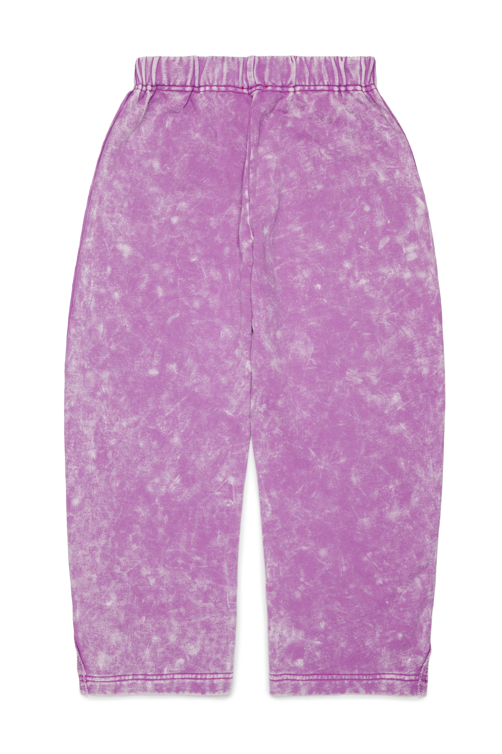 Diesel - PLOXY, Pantal&oacute;n de algod&oacute;n con efecto jaspeado Mujer in Morado - 2