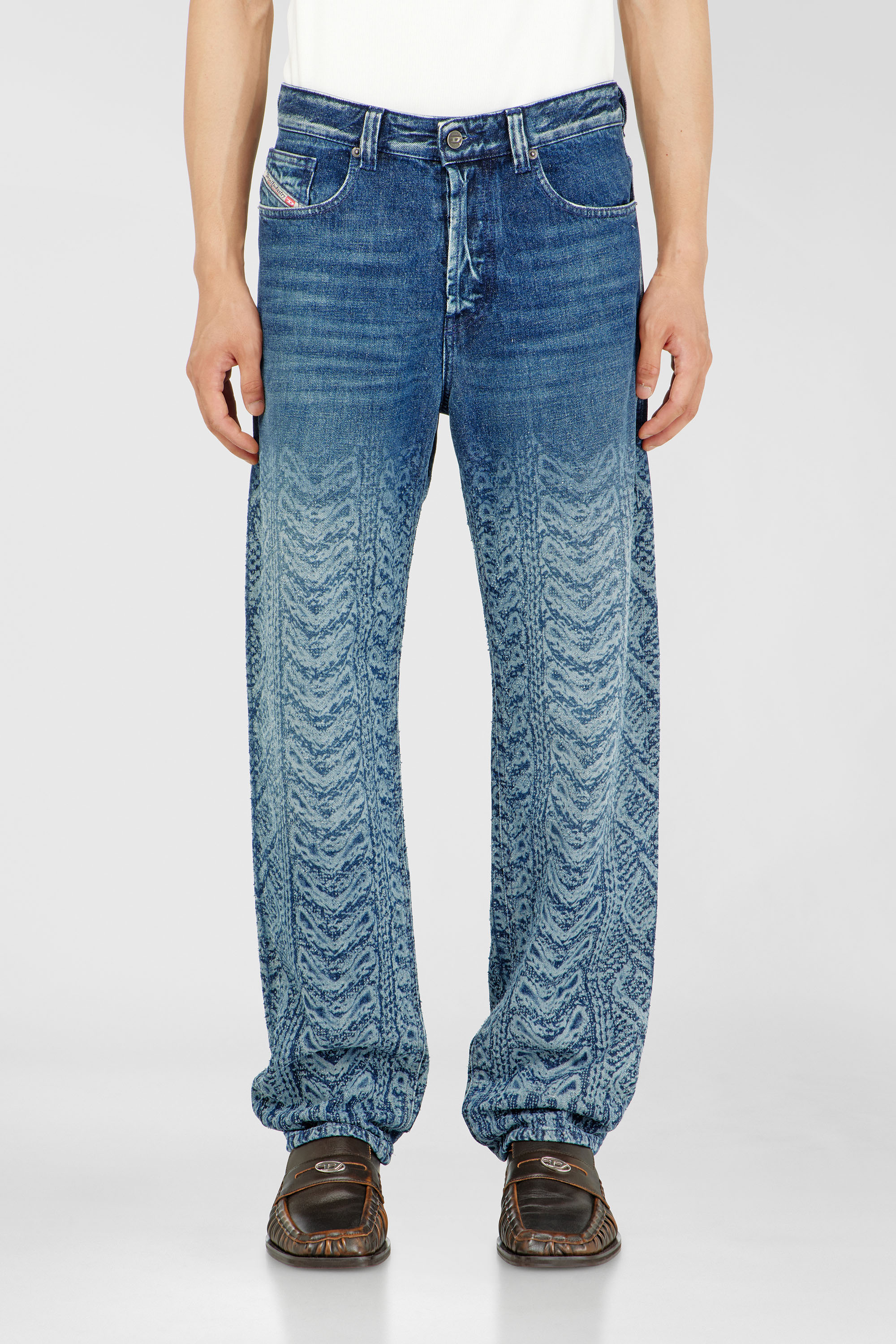 Diesel - Regular Jeans 2024 D-Macs 007EV Hombre, Azul Oscuro - 4